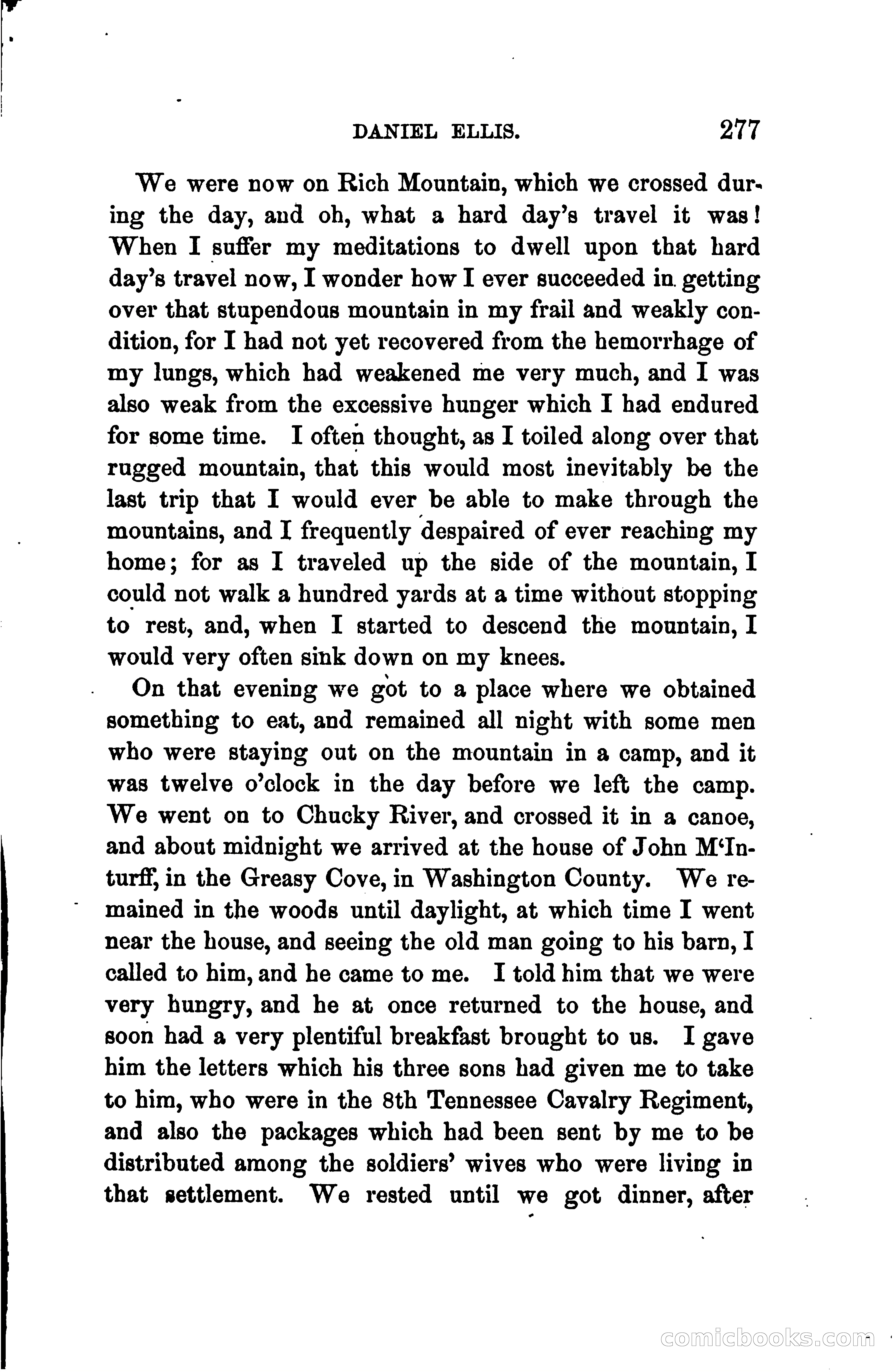 Thrilling Adventures of Daniel Ellis, the Great Union Guide of East Tennessee — page 287 of 399