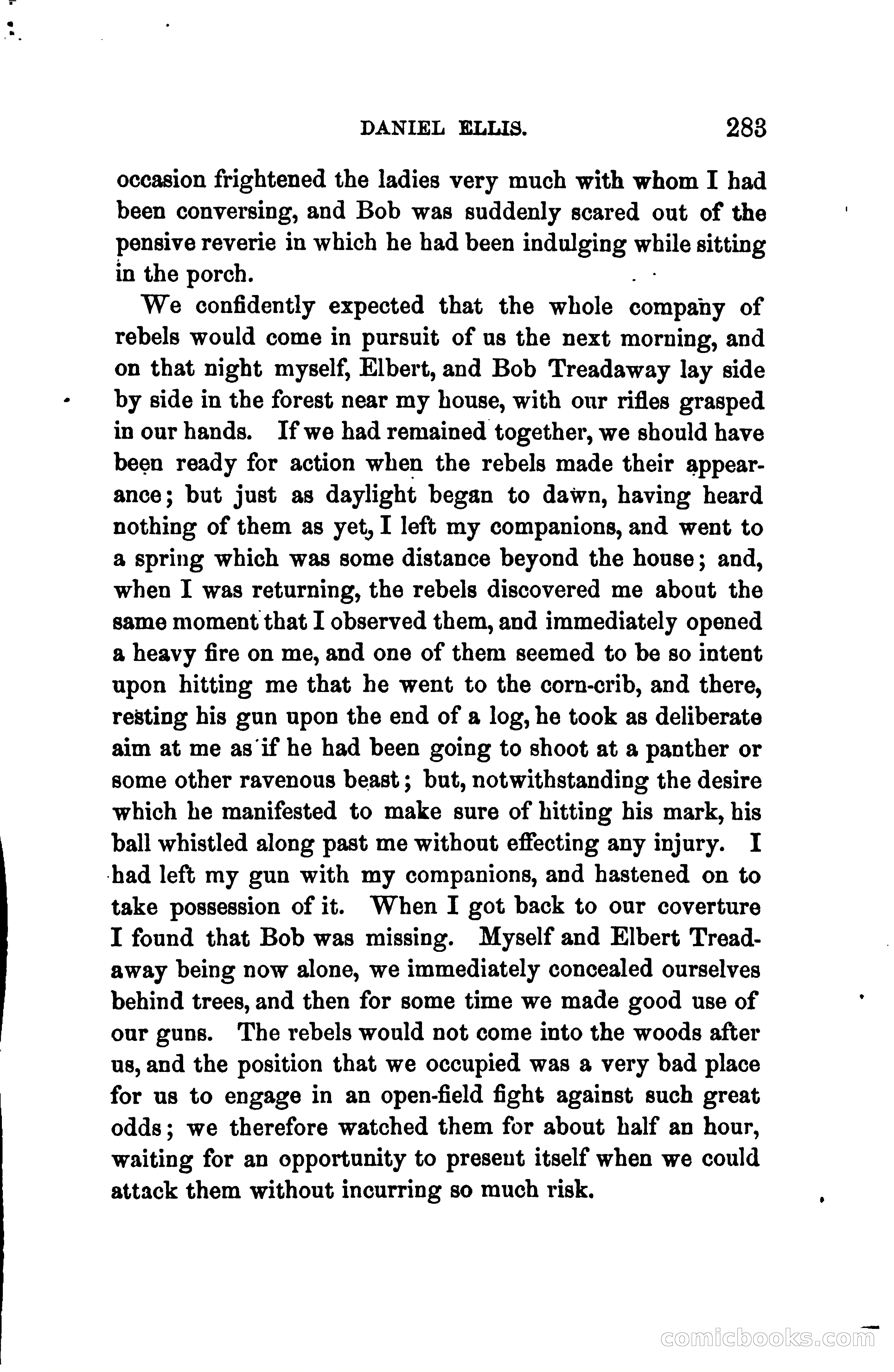 Thrilling Adventures of Daniel Ellis, the Great Union Guide of East Tennessee — page 293 of 399