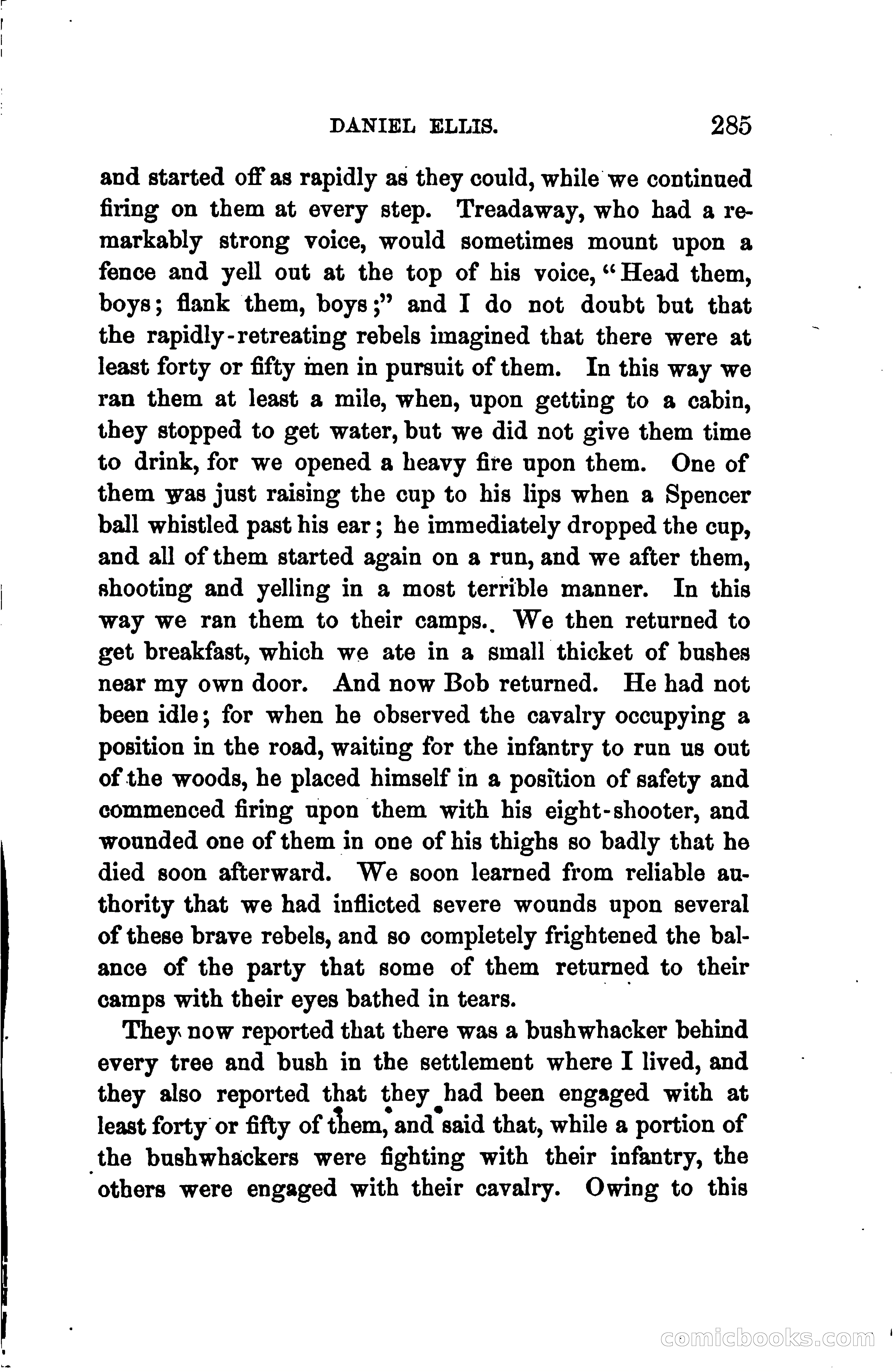 Thrilling Adventures of Daniel Ellis, the Great Union Guide of East Tennessee — page 295 of 399