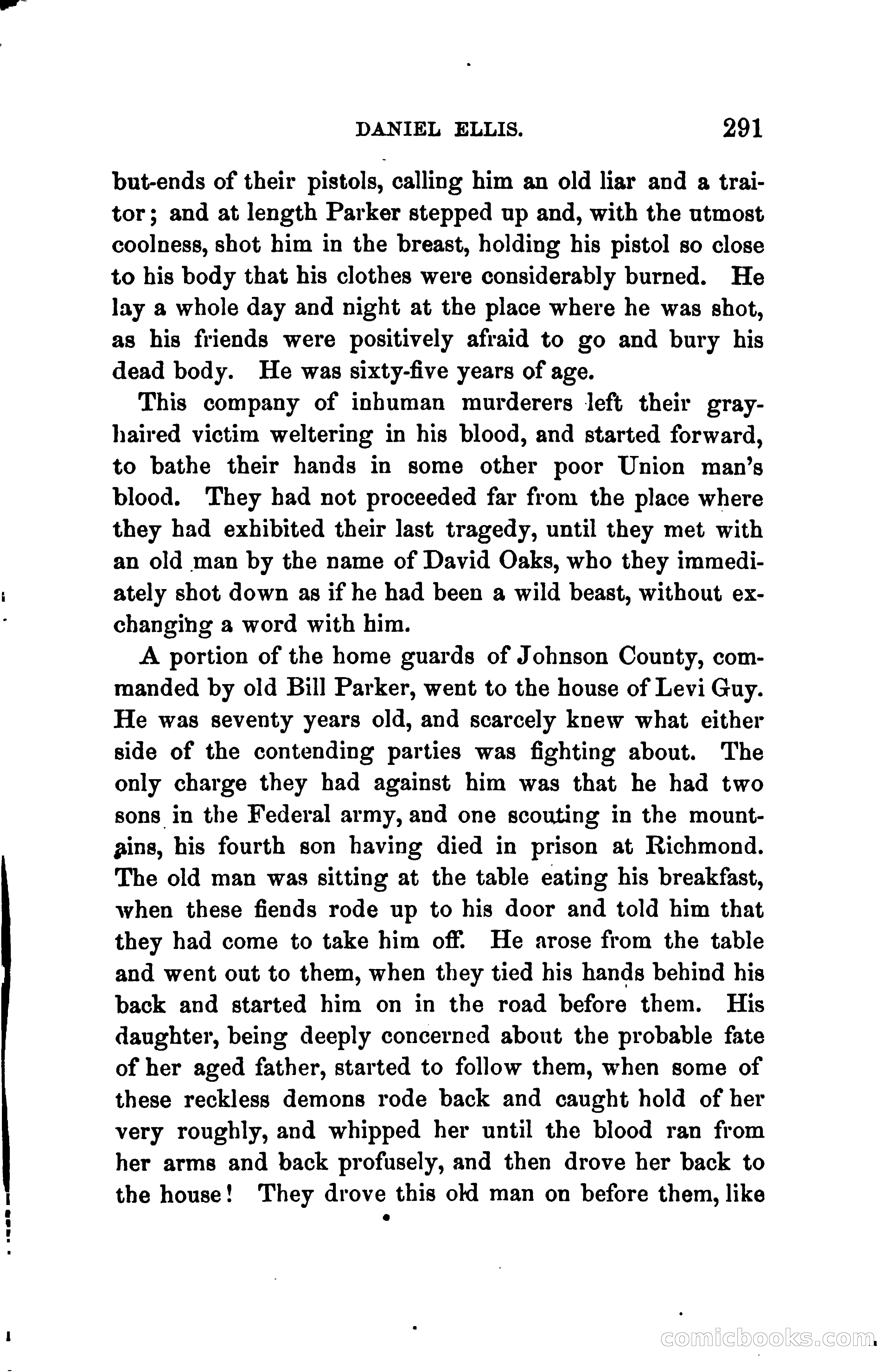 Thrilling Adventures of Daniel Ellis, the Great Union Guide of East Tennessee — page 301 of 399