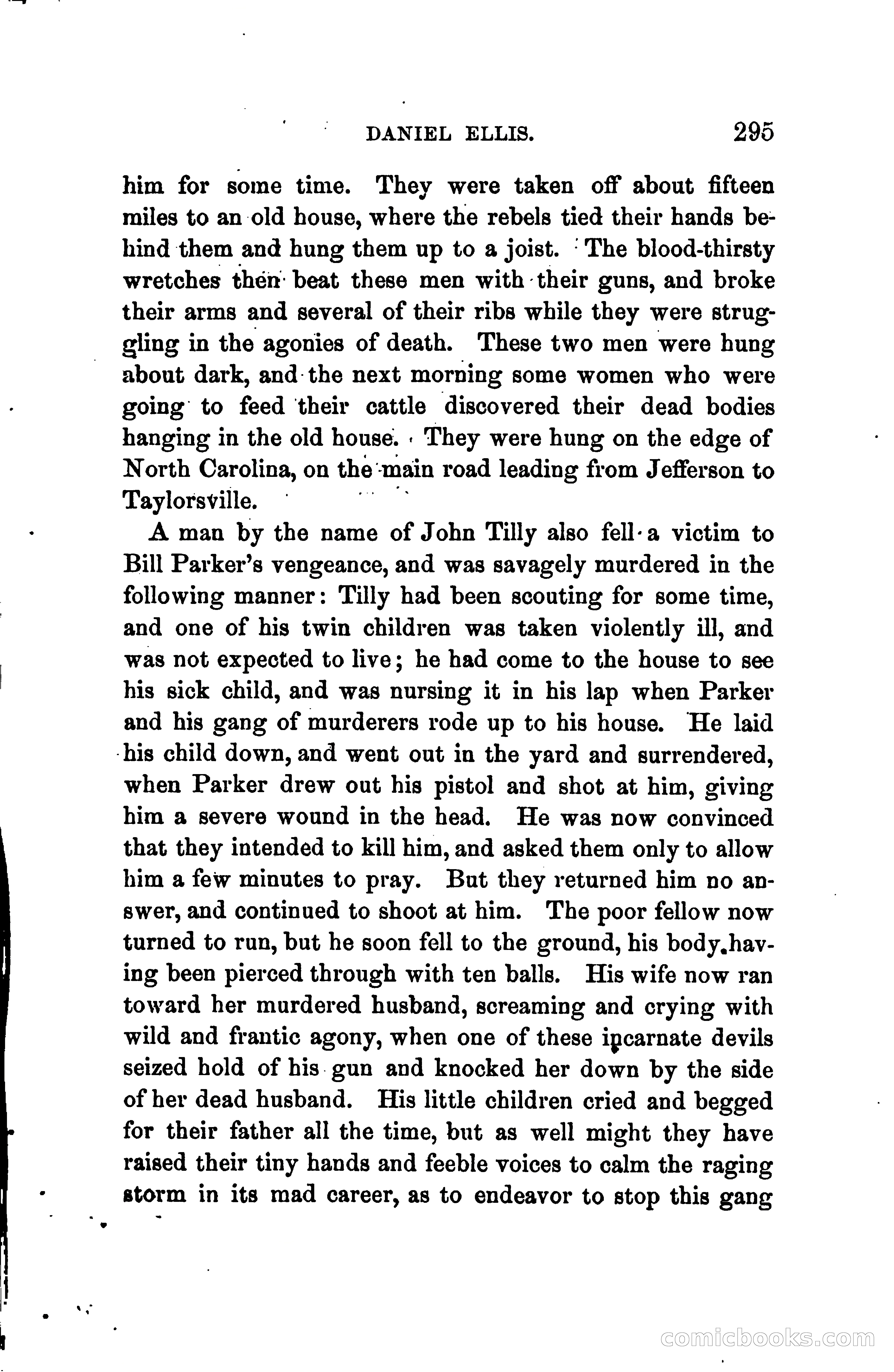 Thrilling Adventures of Daniel Ellis, the Great Union Guide of East Tennessee — page 305 of 399
