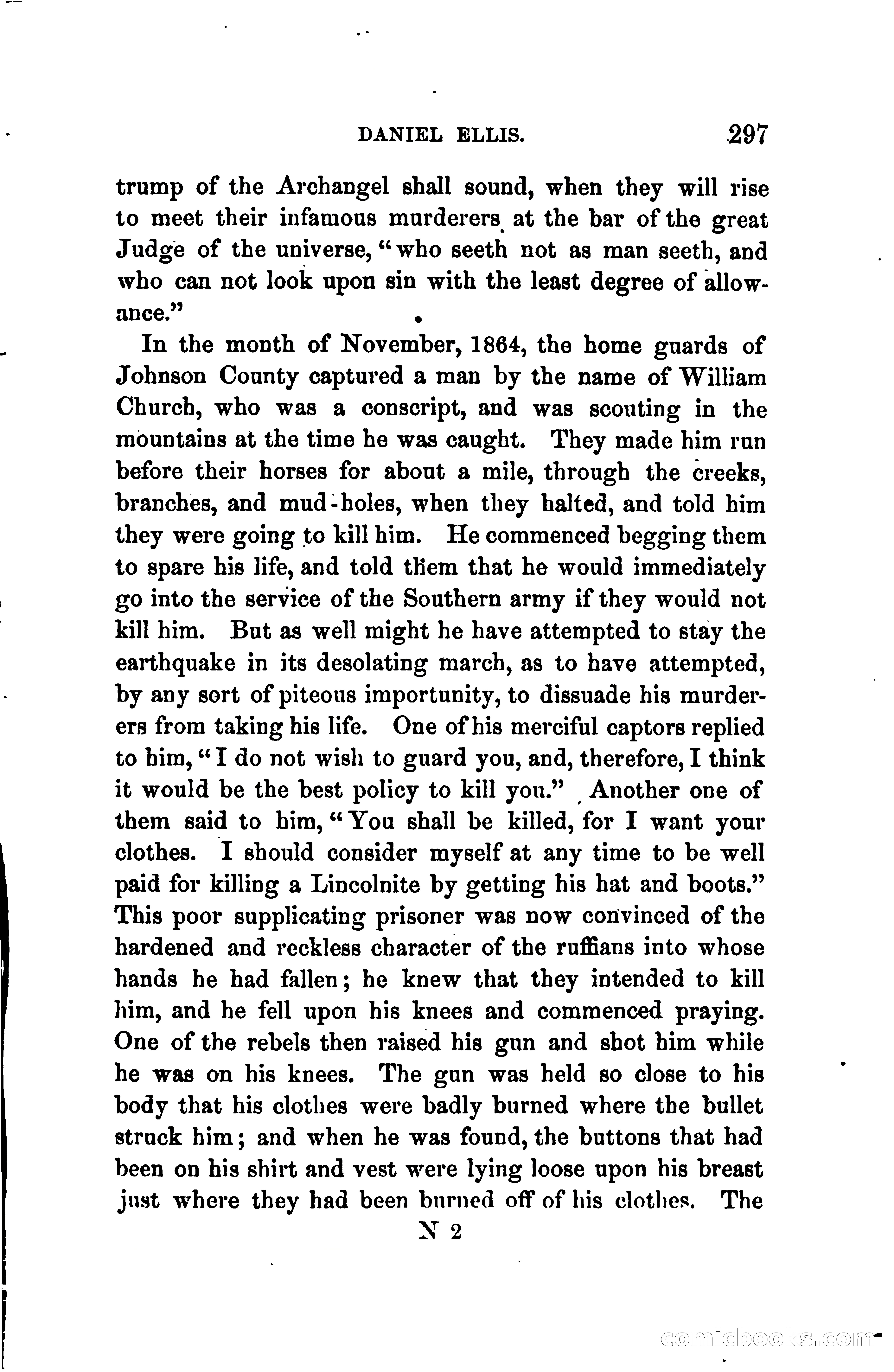 Thrilling Adventures of Daniel Ellis, the Great Union Guide of East Tennessee — page 307 of 399