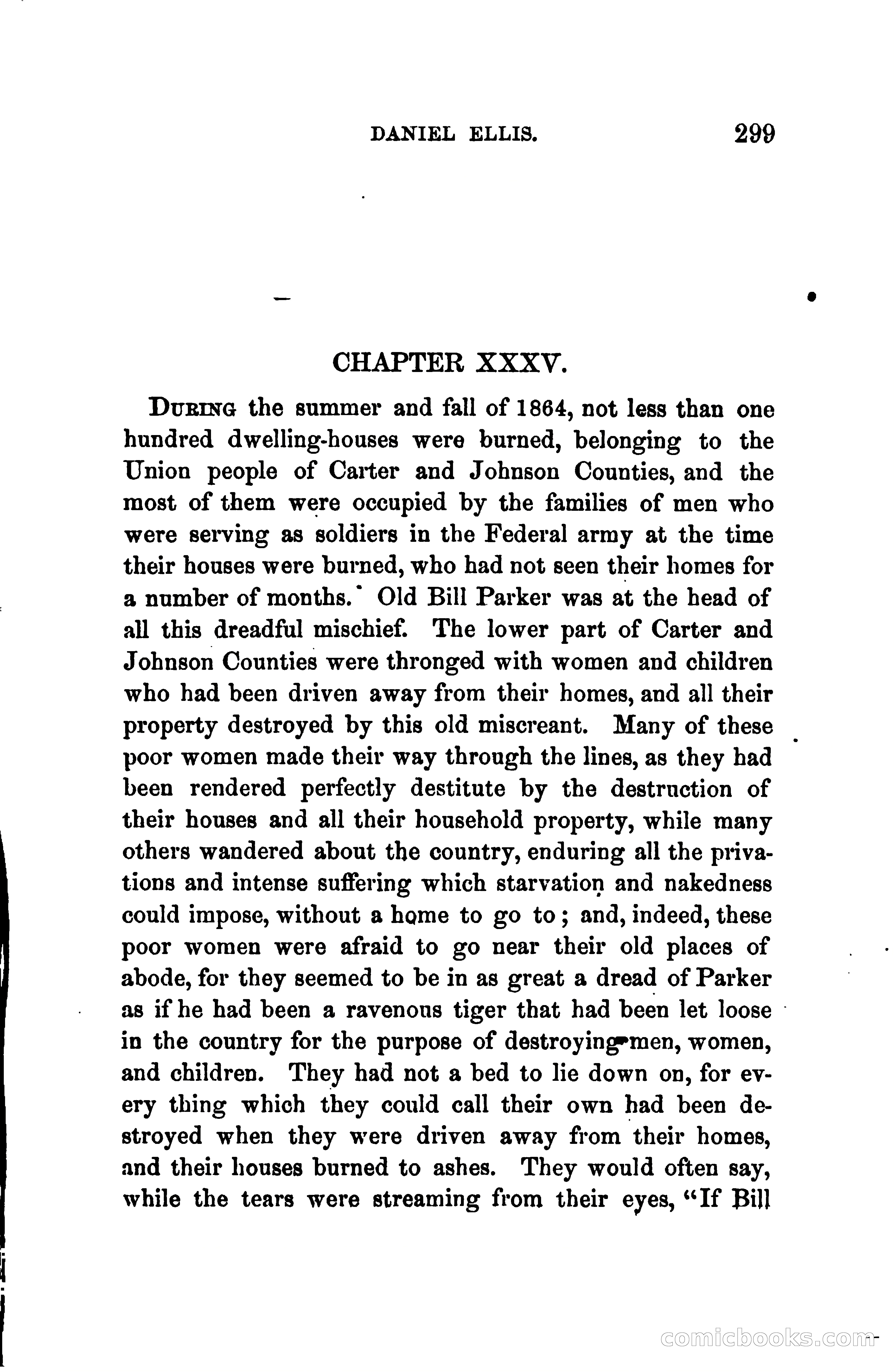 Thrilling Adventures of Daniel Ellis, the Great Union Guide of East Tennessee — page 309 of 399