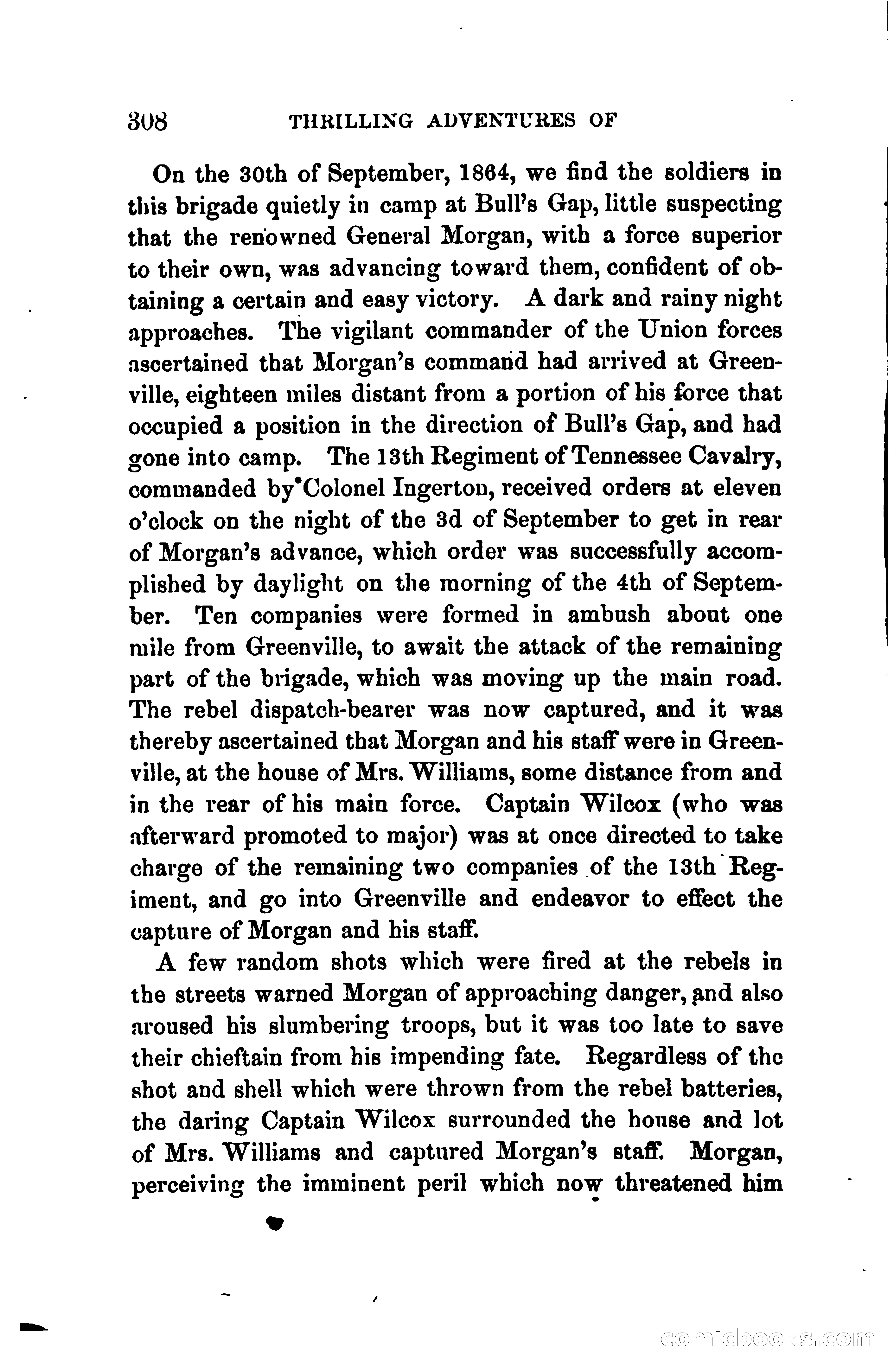 Thrilling Adventures of Daniel Ellis, the Great Union Guide of East Tennessee — page 318 of 399