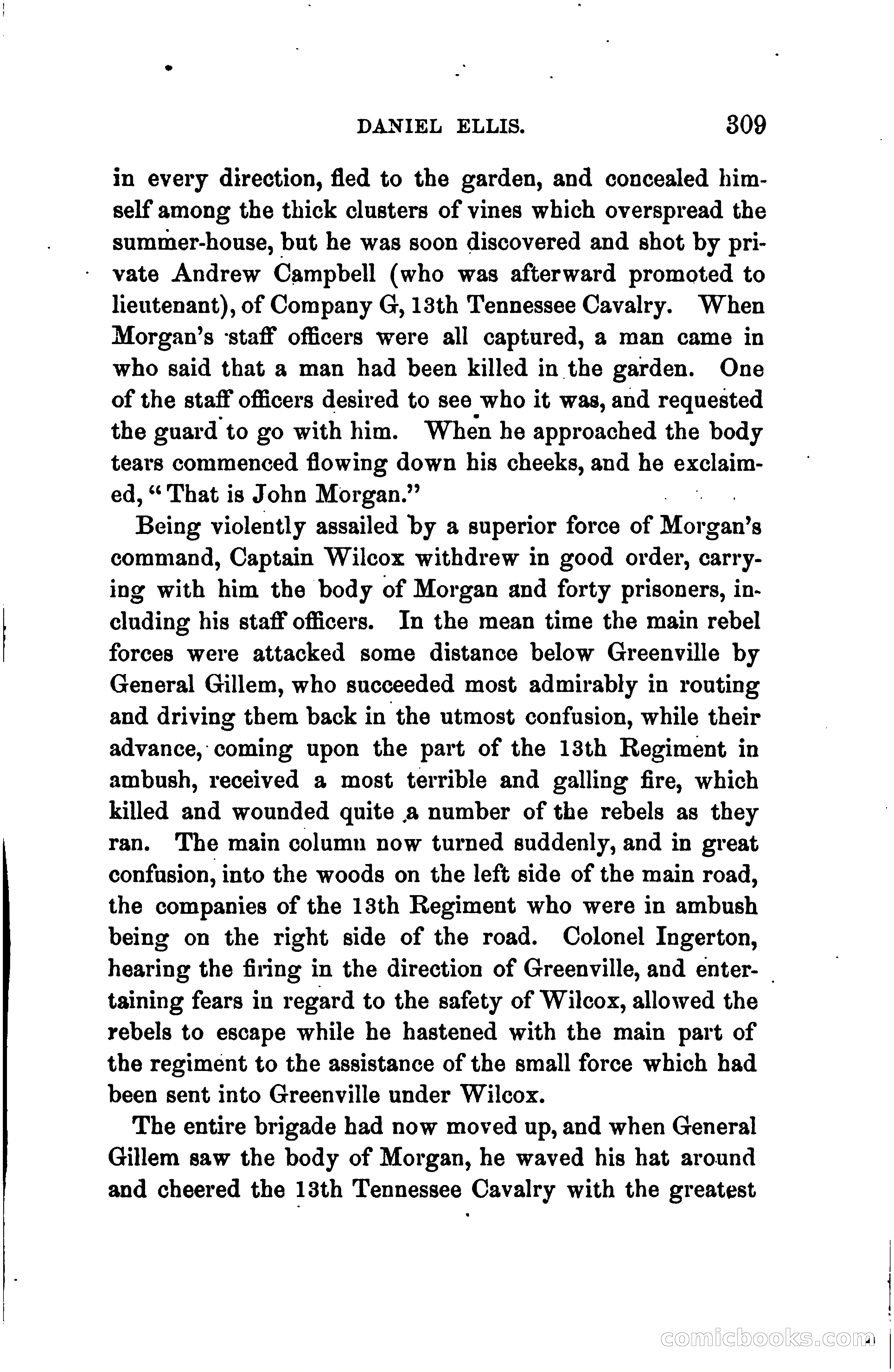 Thrilling Adventures of Daniel Ellis, the Great Union Guide of East Tennessee — page 319 of 399