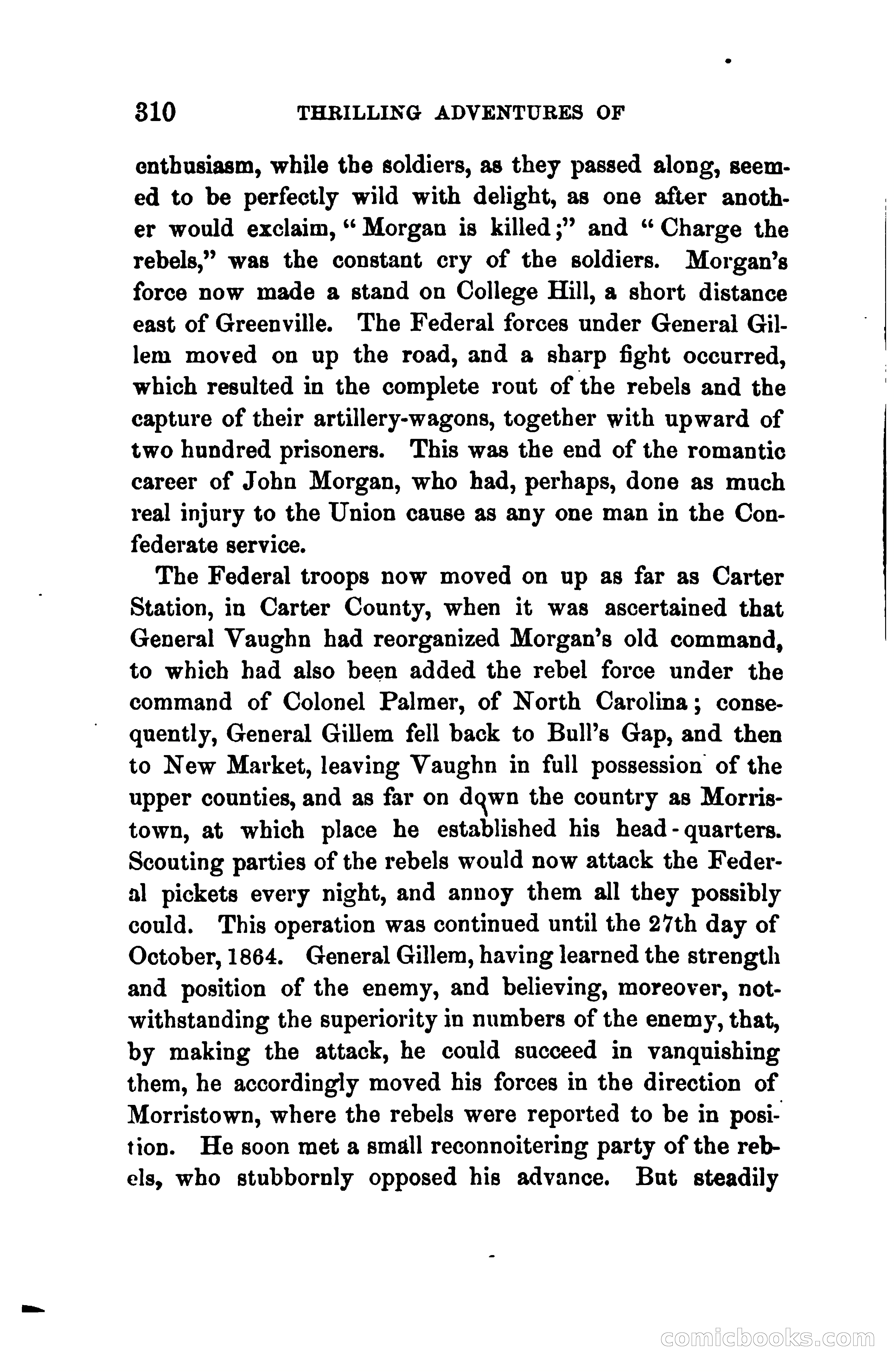 Thrilling Adventures of Daniel Ellis, the Great Union Guide of East Tennessee — page 320 of 399