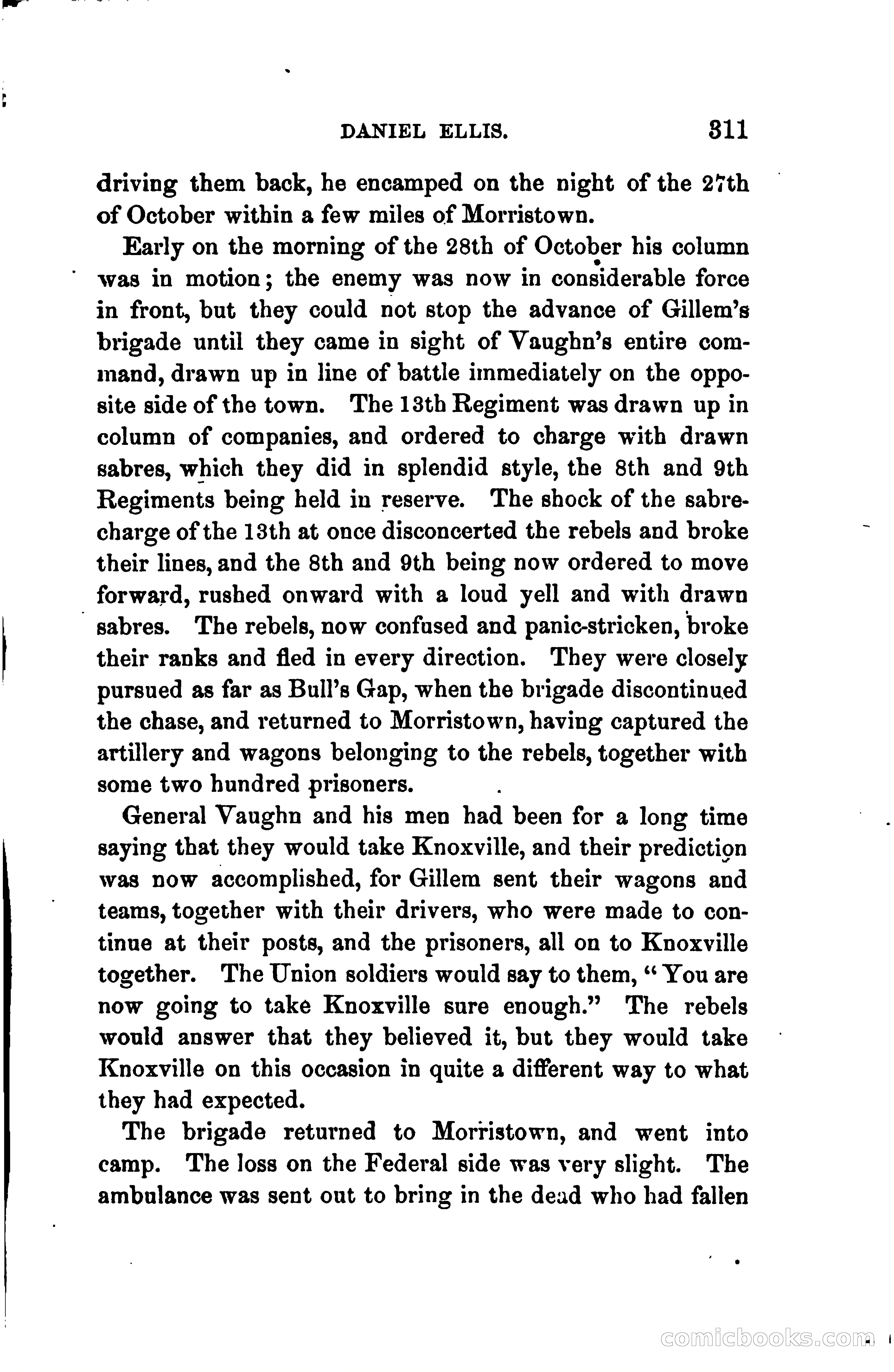 Thrilling Adventures of Daniel Ellis, the Great Union Guide of East Tennessee — page 321 of 399