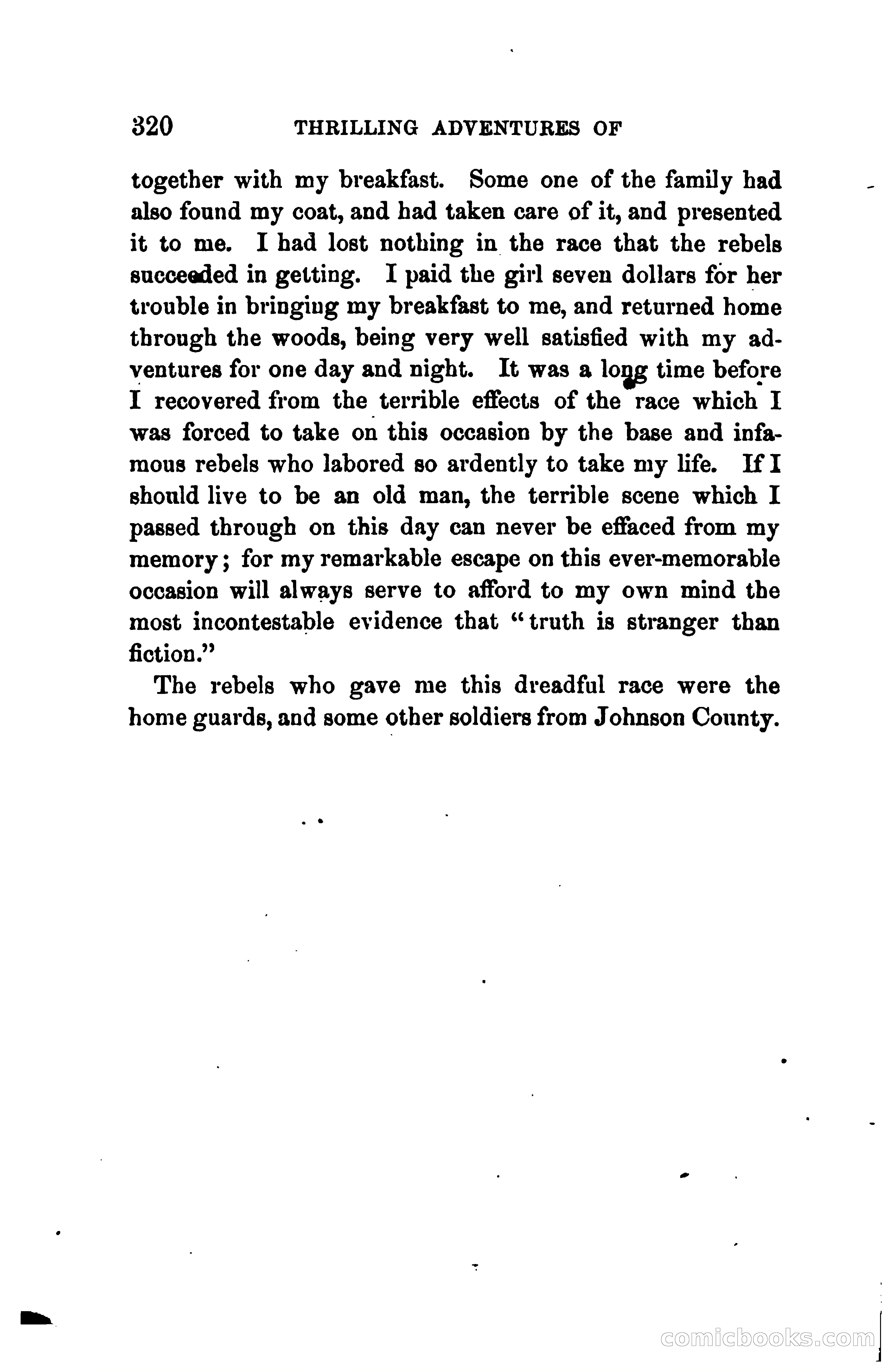 Thrilling Adventures of Daniel Ellis, the Great Union Guide of East Tennessee — page 330 of 399