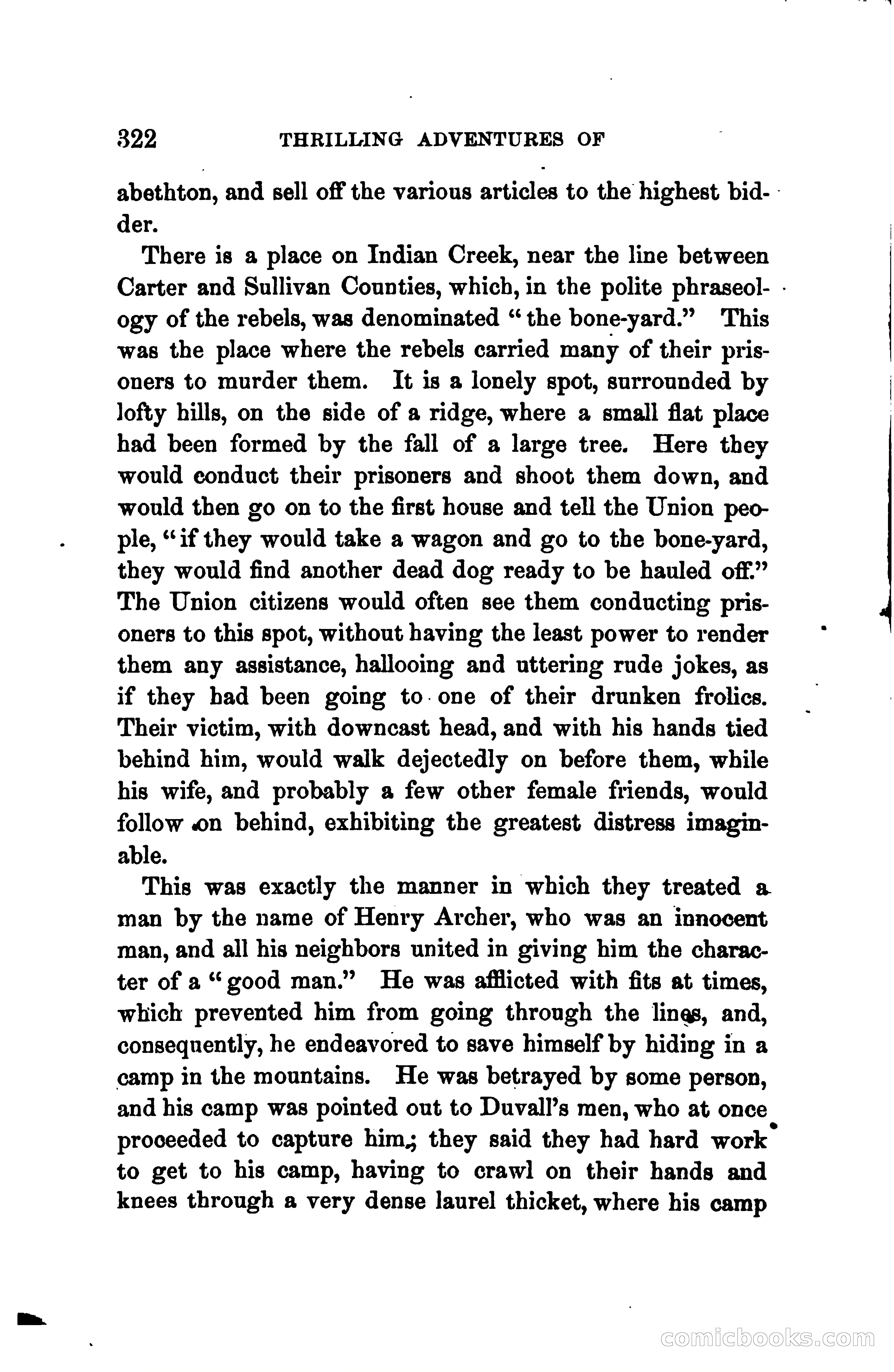 Thrilling Adventures of Daniel Ellis, the Great Union Guide of East Tennessee — page 332 of 399