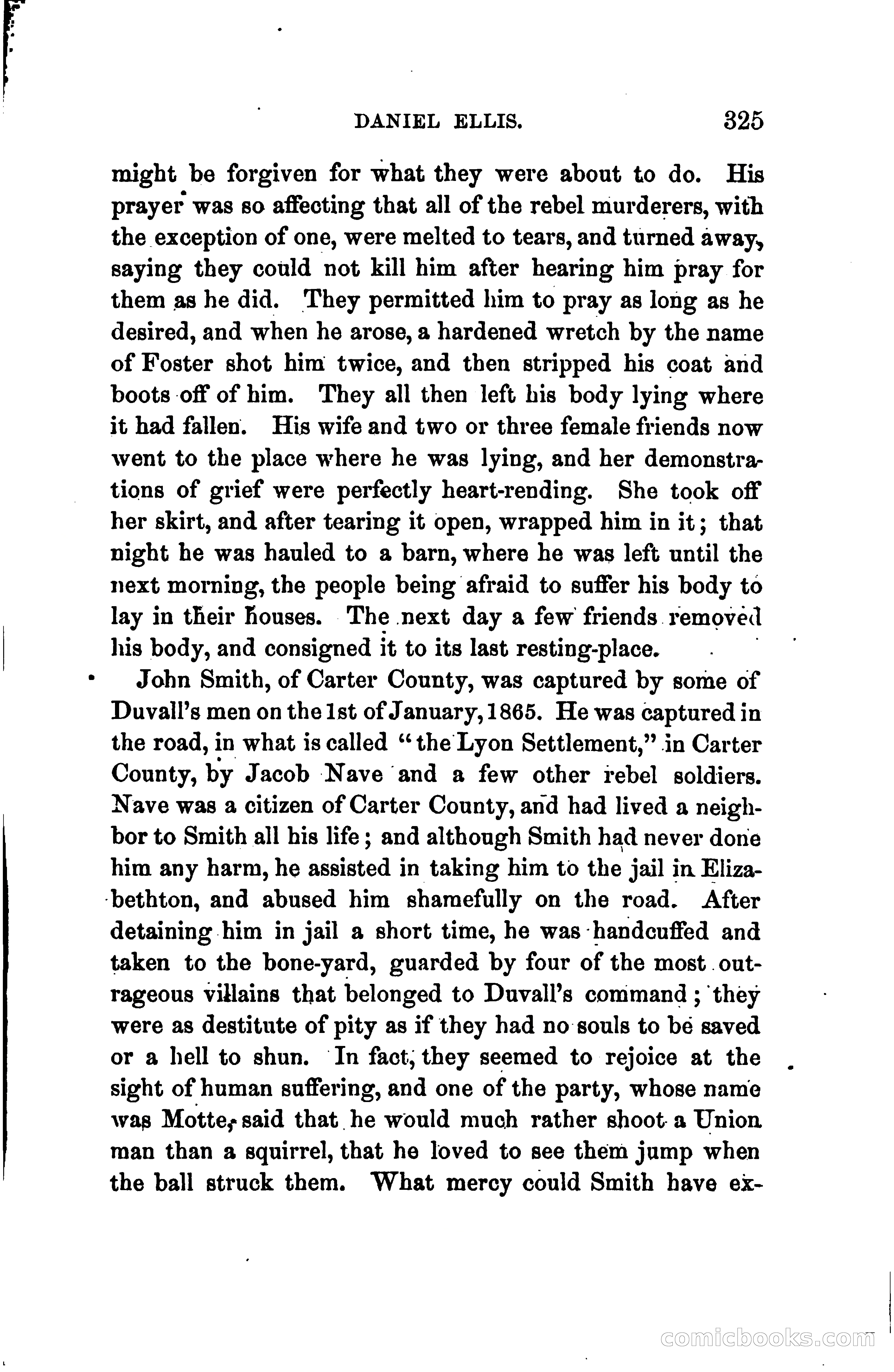 Thrilling Adventures of Daniel Ellis, the Great Union Guide of East Tennessee — page 335 of 399