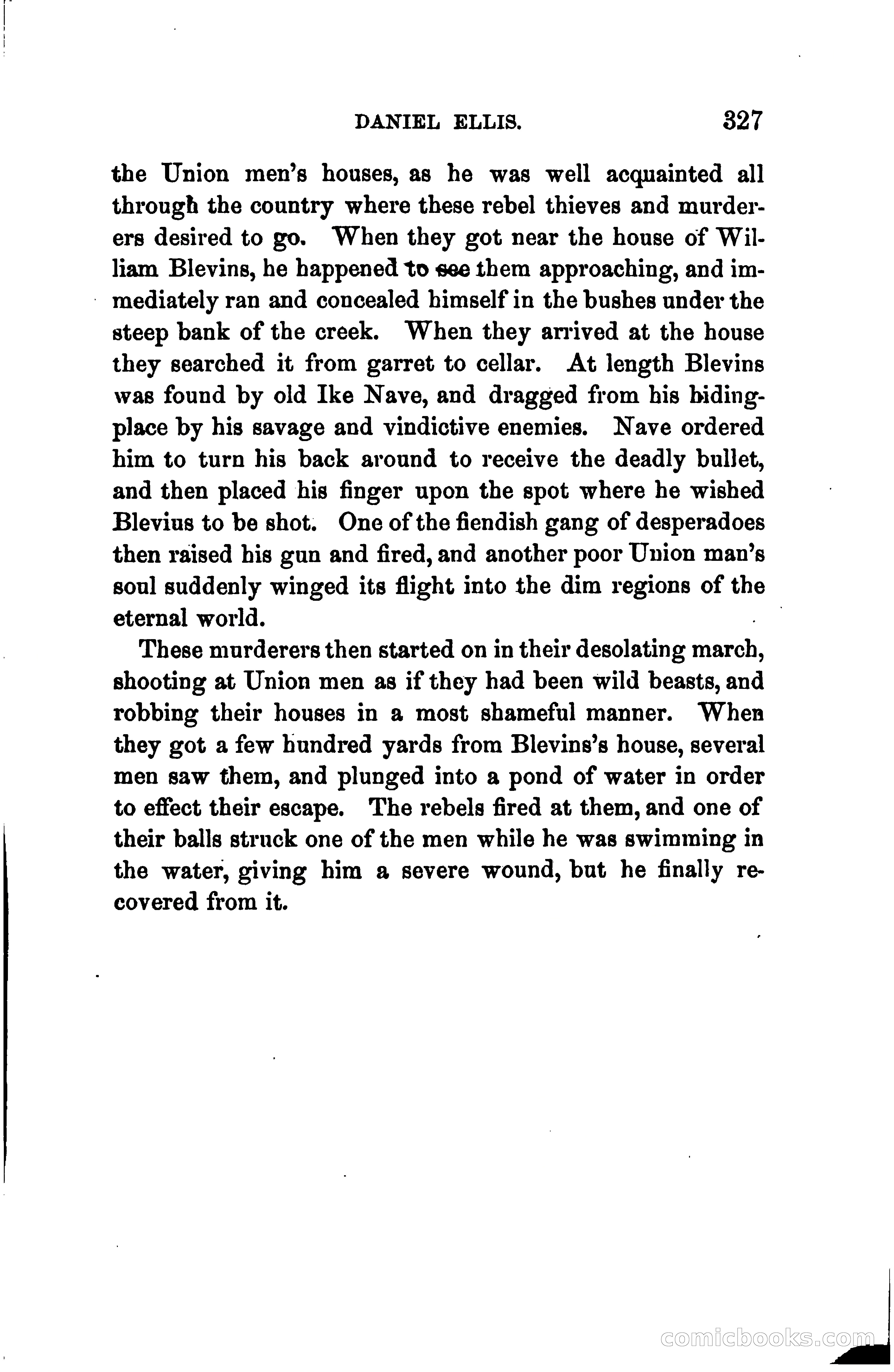Thrilling Adventures of Daniel Ellis, the Great Union Guide of East Tennessee — page 337 of 399