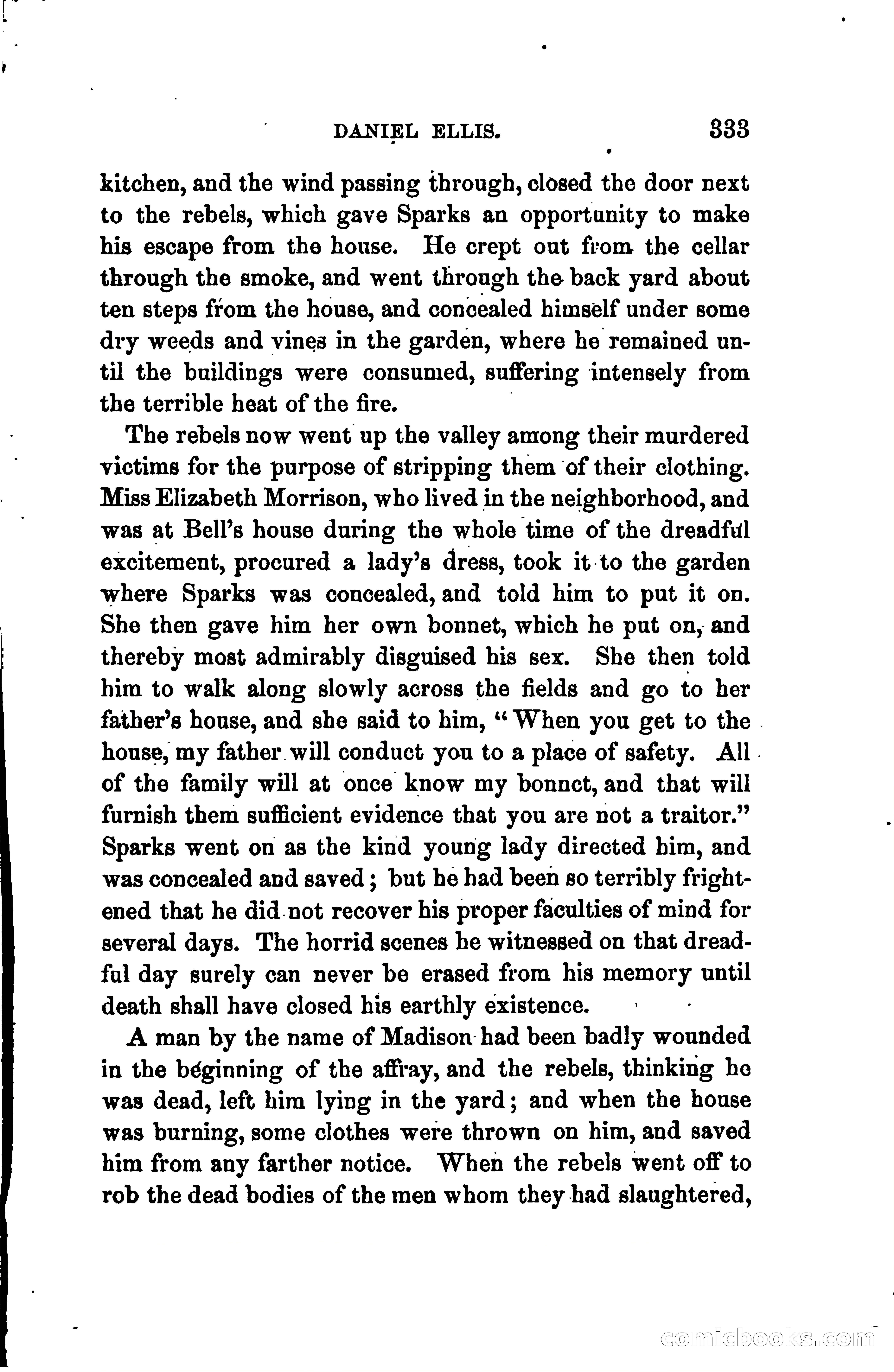 Thrilling Adventures of Daniel Ellis, the Great Union Guide of East Tennessee — page 343 of 399