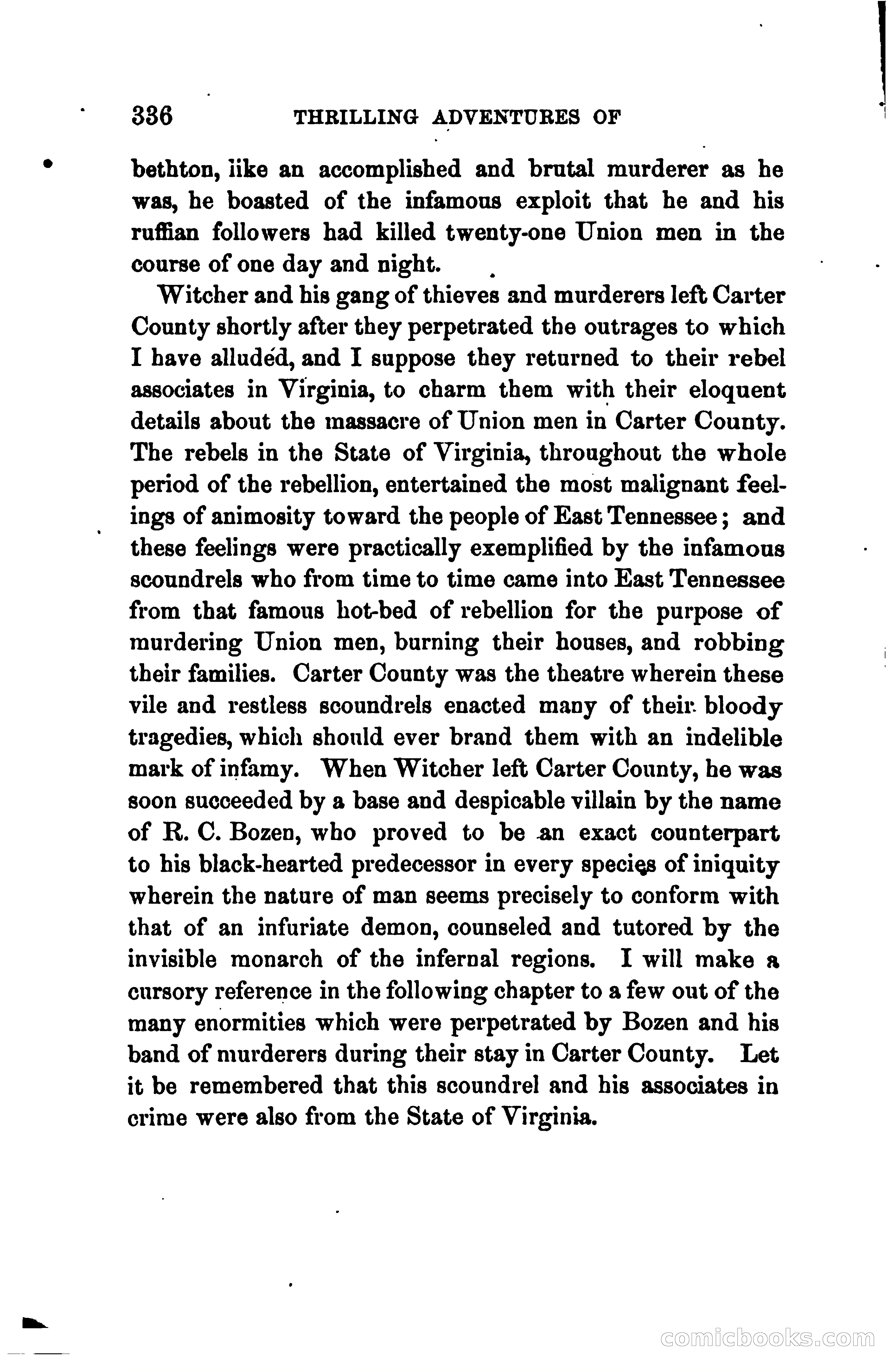 Thrilling Adventures of Daniel Ellis, the Great Union Guide of East Tennessee — page 346 of 399