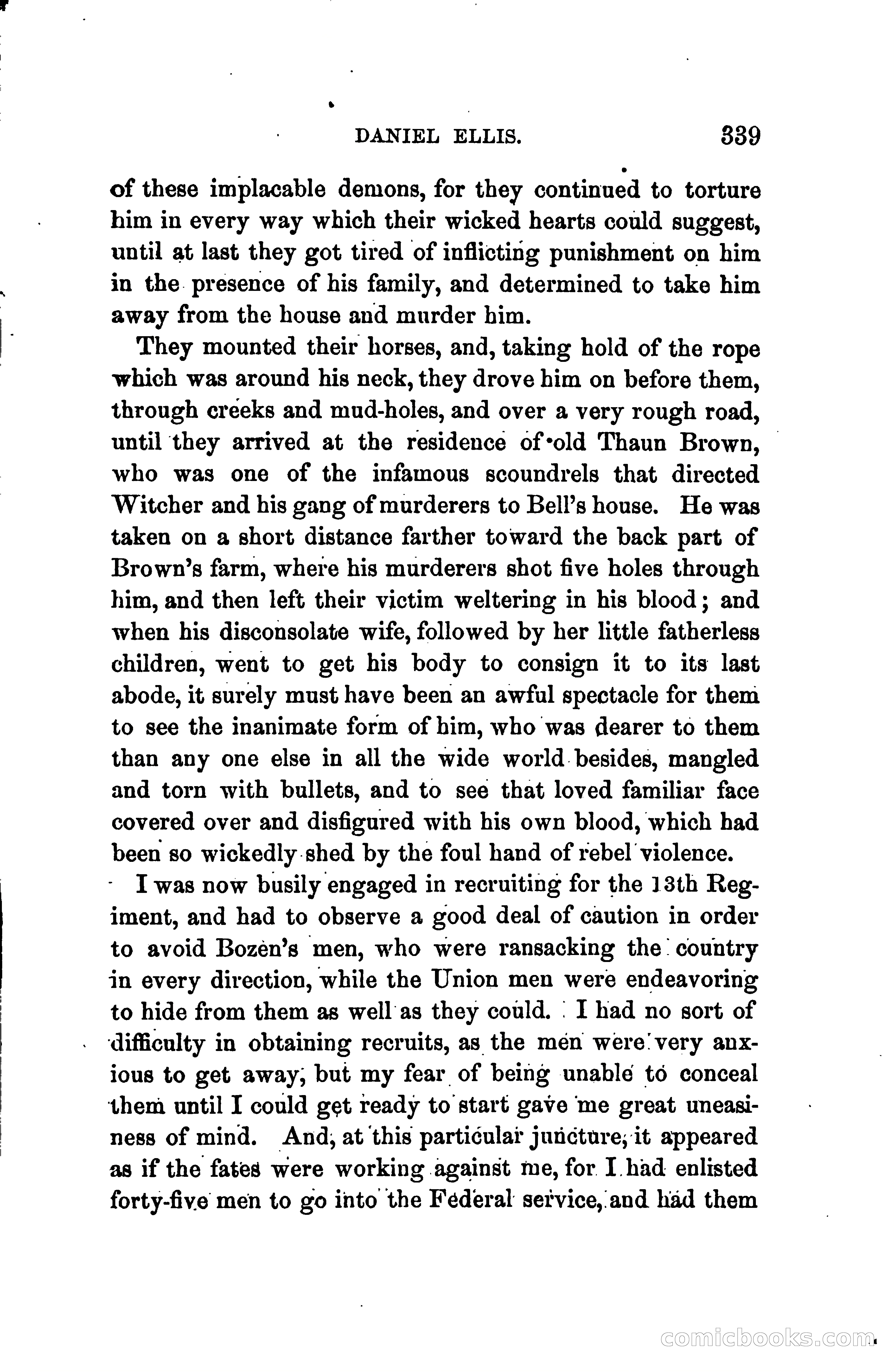 Thrilling Adventures of Daniel Ellis, the Great Union Guide of East Tennessee — page 349 of 399