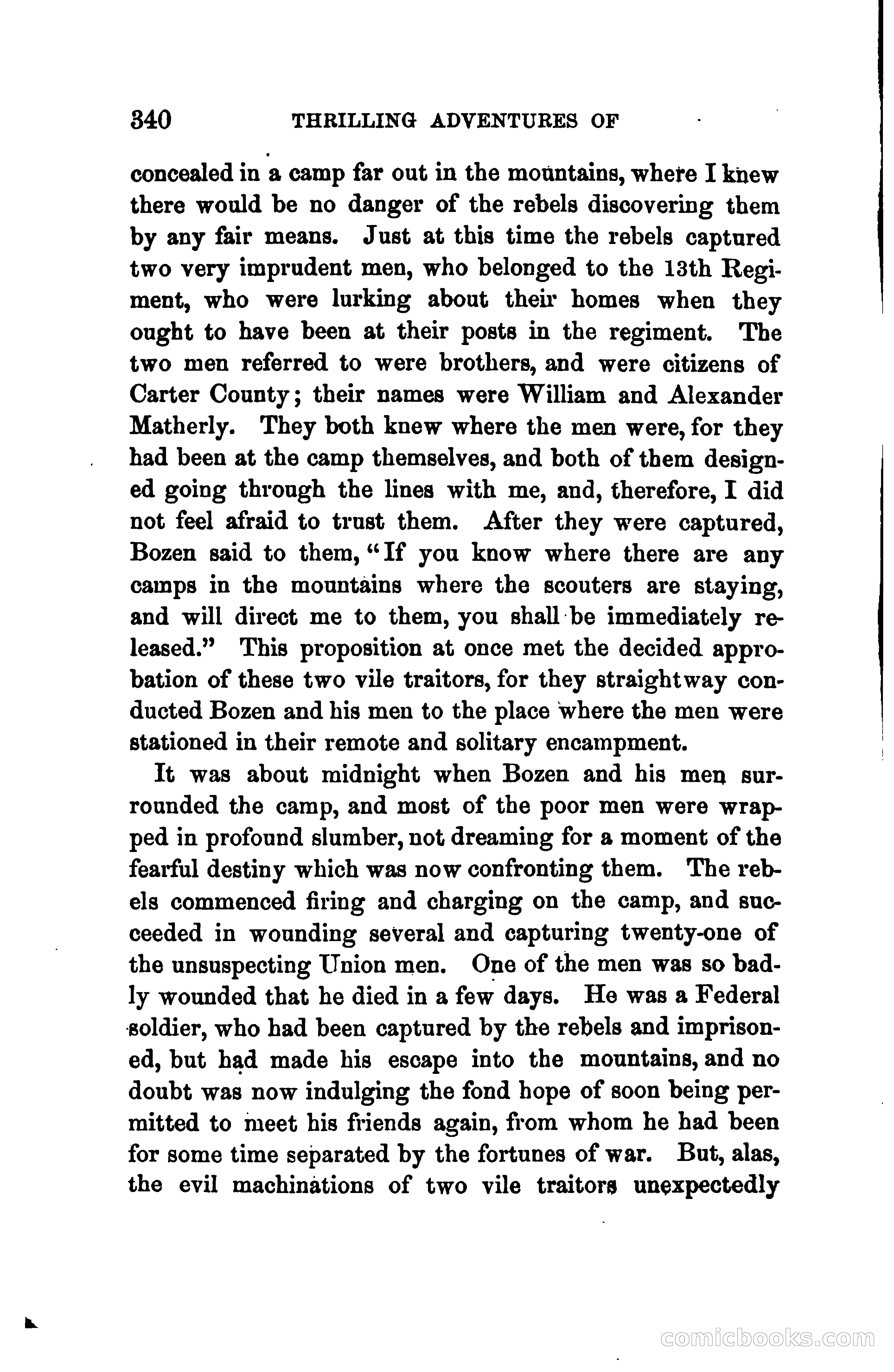 Thrilling Adventures of Daniel Ellis, the Great Union Guide of East Tennessee — page 350 of 399