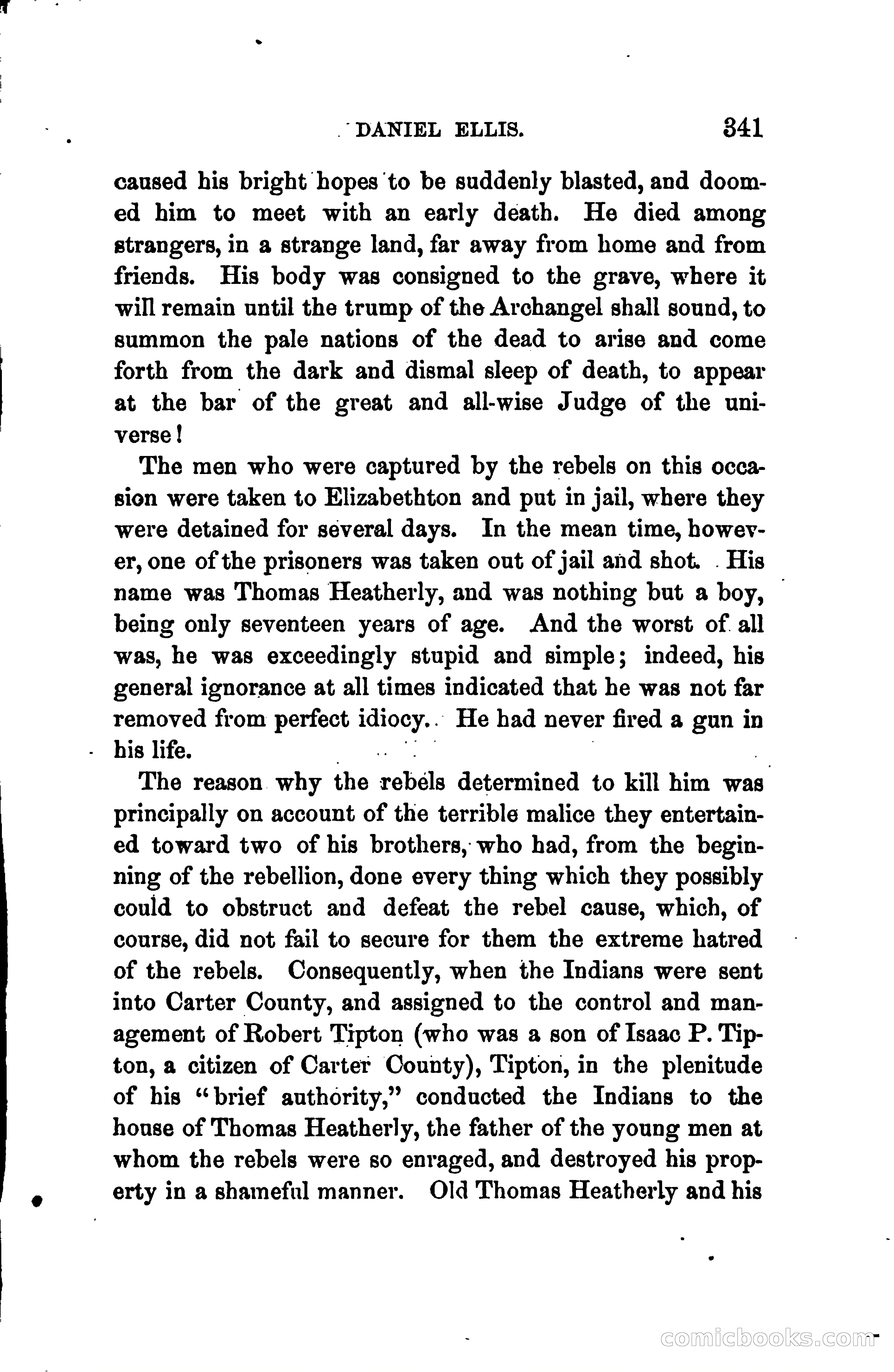 Thrilling Adventures of Daniel Ellis, the Great Union Guide of East Tennessee — page 351 of 399