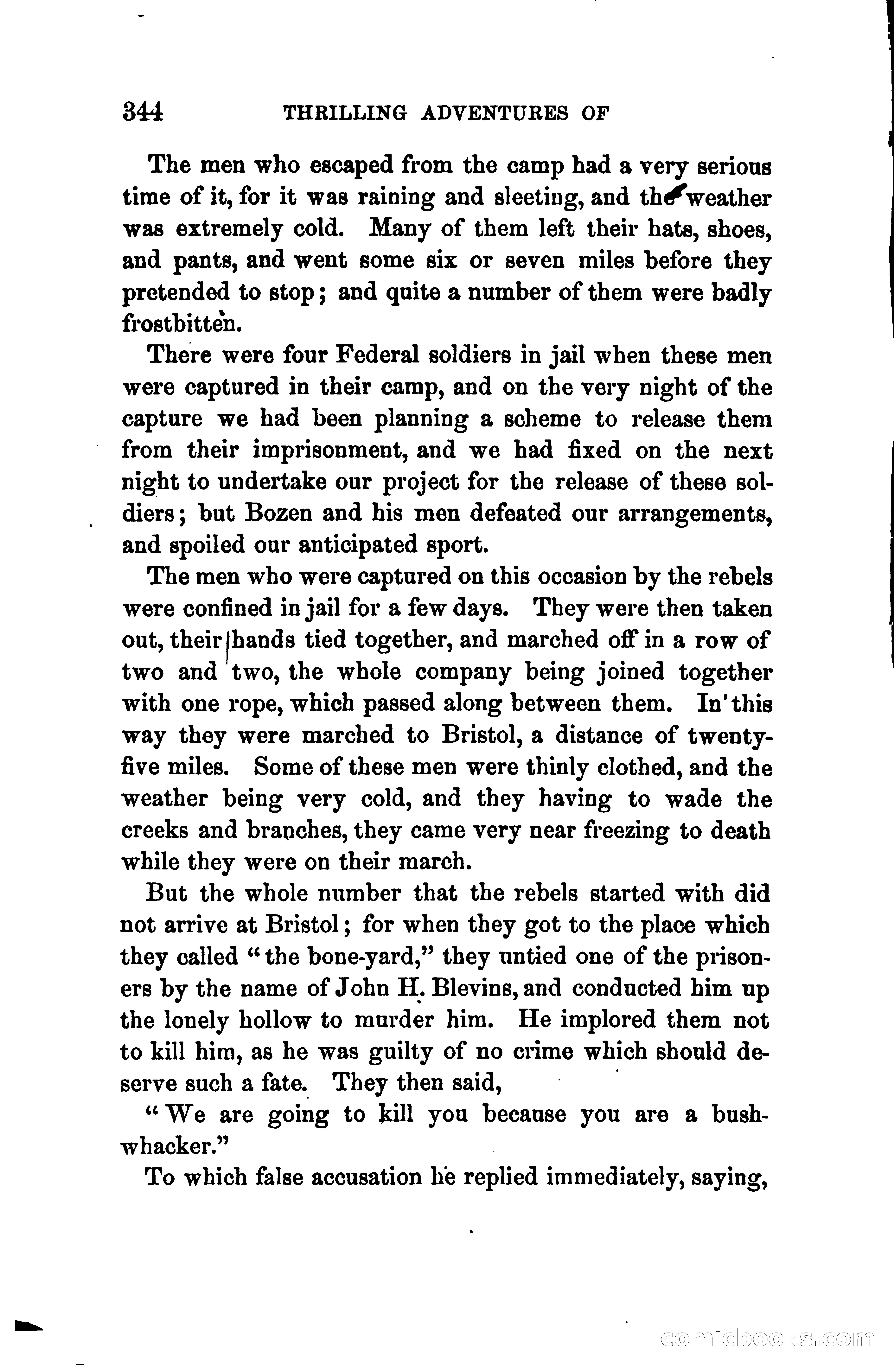 Thrilling Adventures of Daniel Ellis, the Great Union Guide of East Tennessee — page 354 of 399