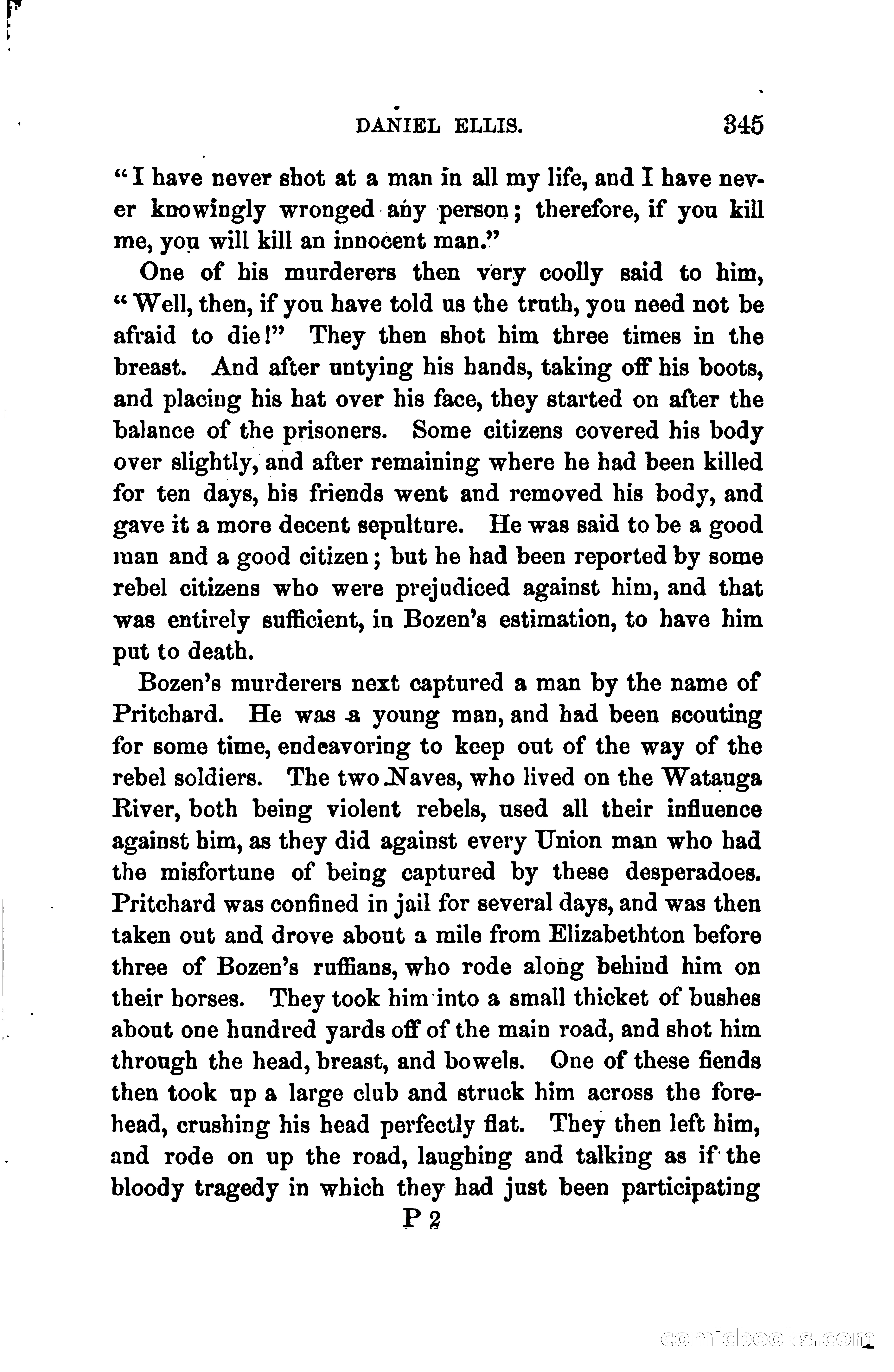 Thrilling Adventures of Daniel Ellis, the Great Union Guide of East Tennessee — page 355 of 399