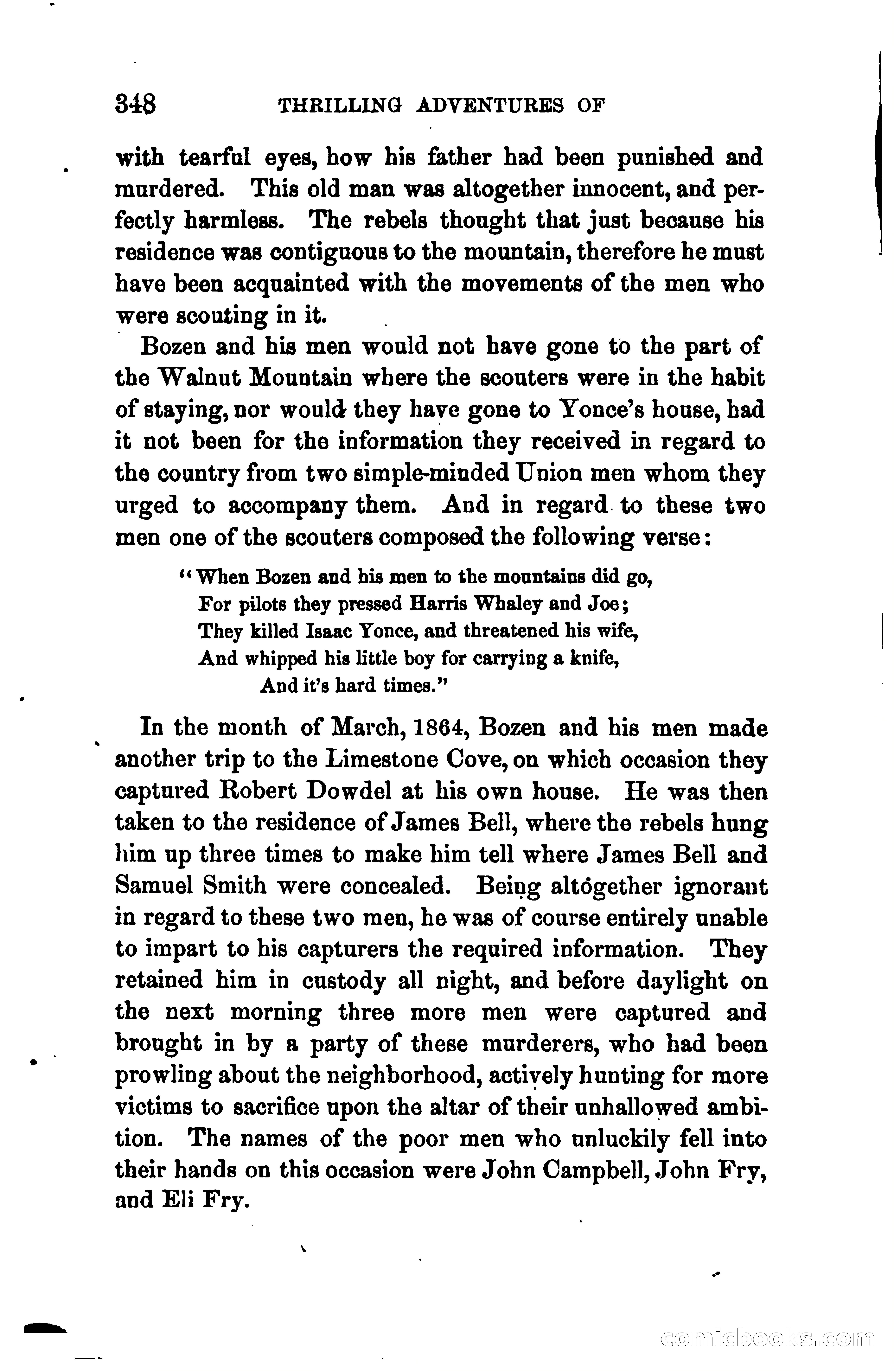 Thrilling Adventures of Daniel Ellis, the Great Union Guide of East Tennessee — page 358 of 399