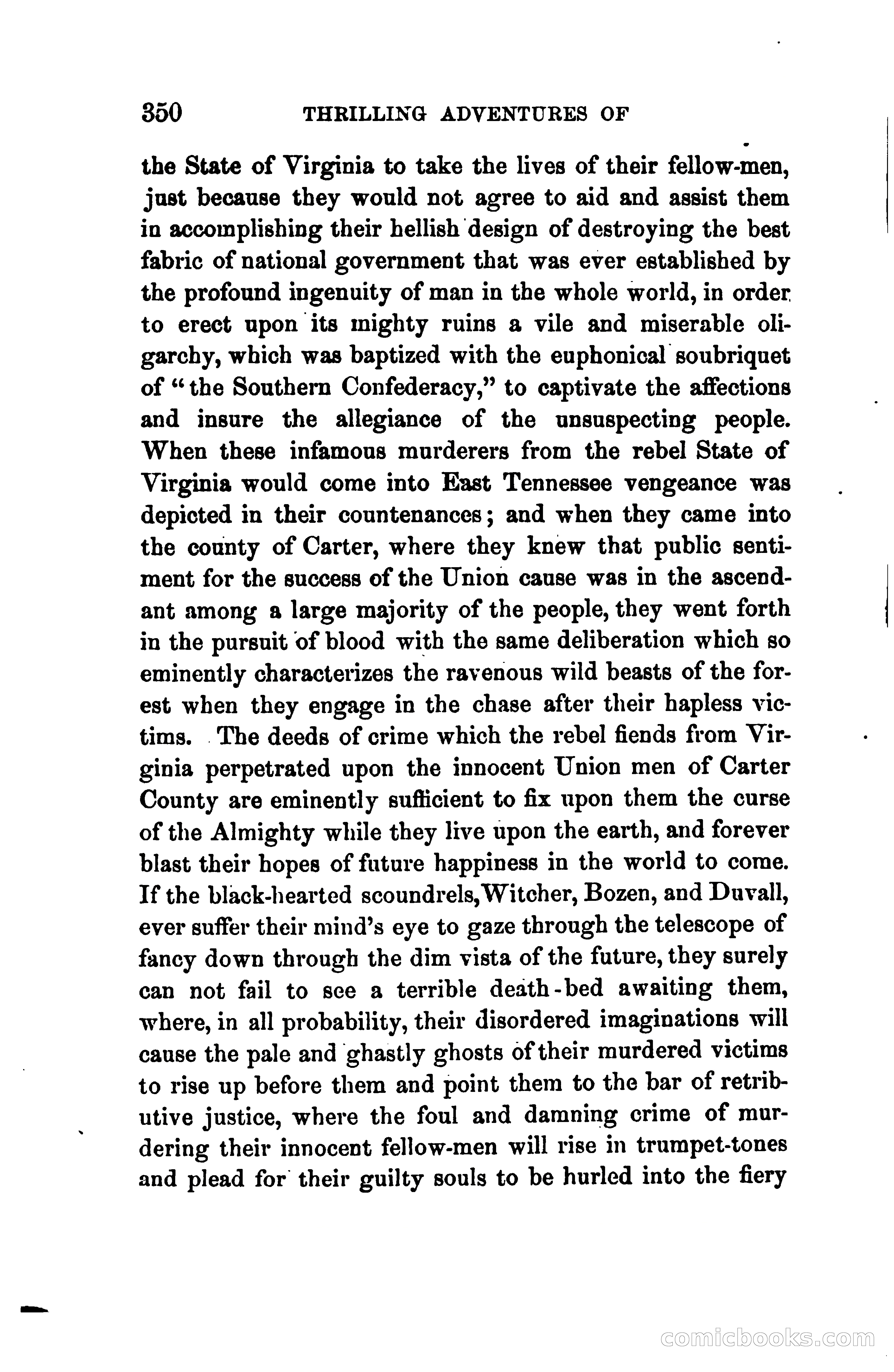 Thrilling Adventures of Daniel Ellis, the Great Union Guide of East Tennessee — page 360 of 399