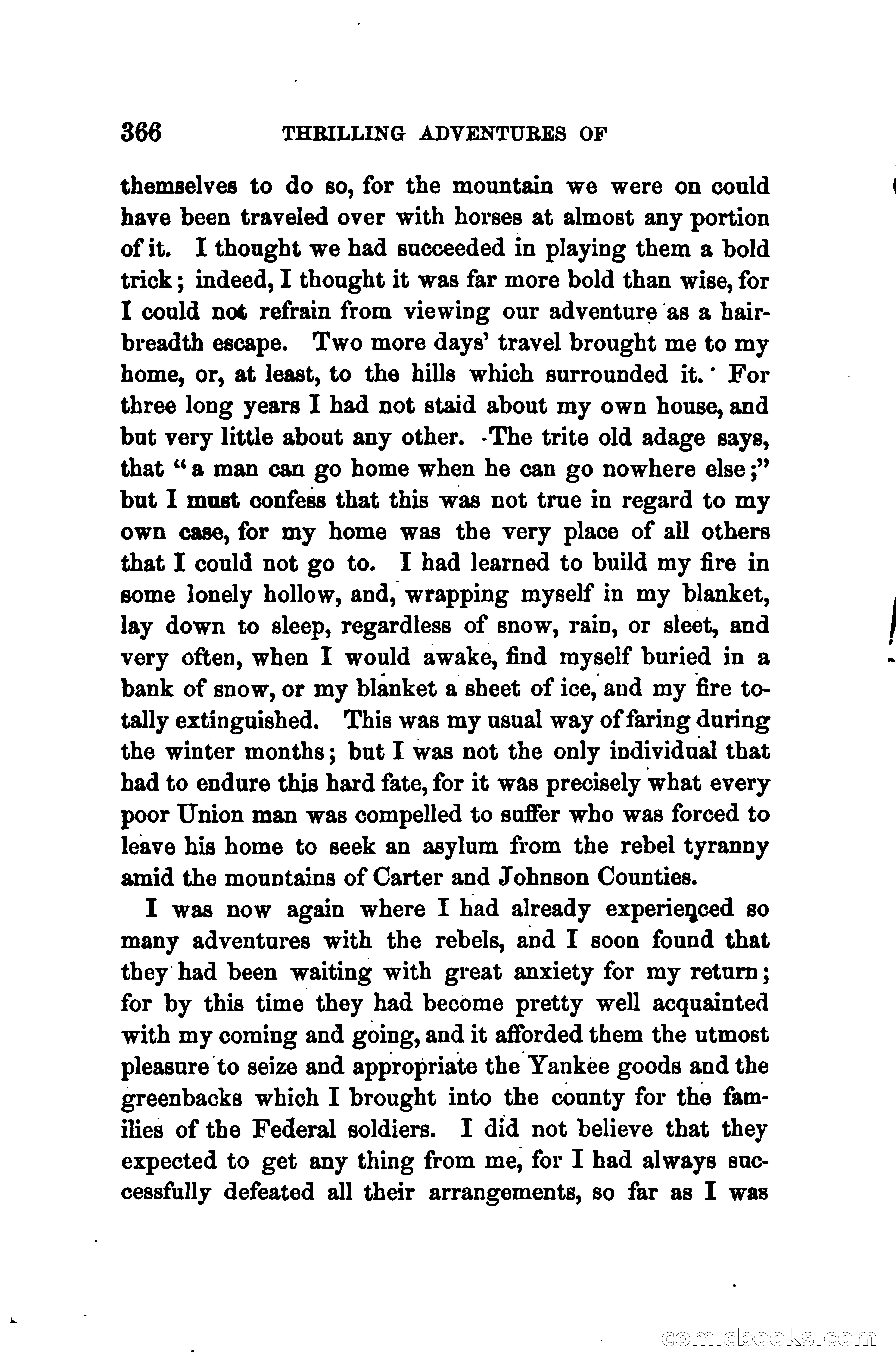 Thrilling Adventures of Daniel Ellis, the Great Union Guide of East Tennessee — page 376 of 399