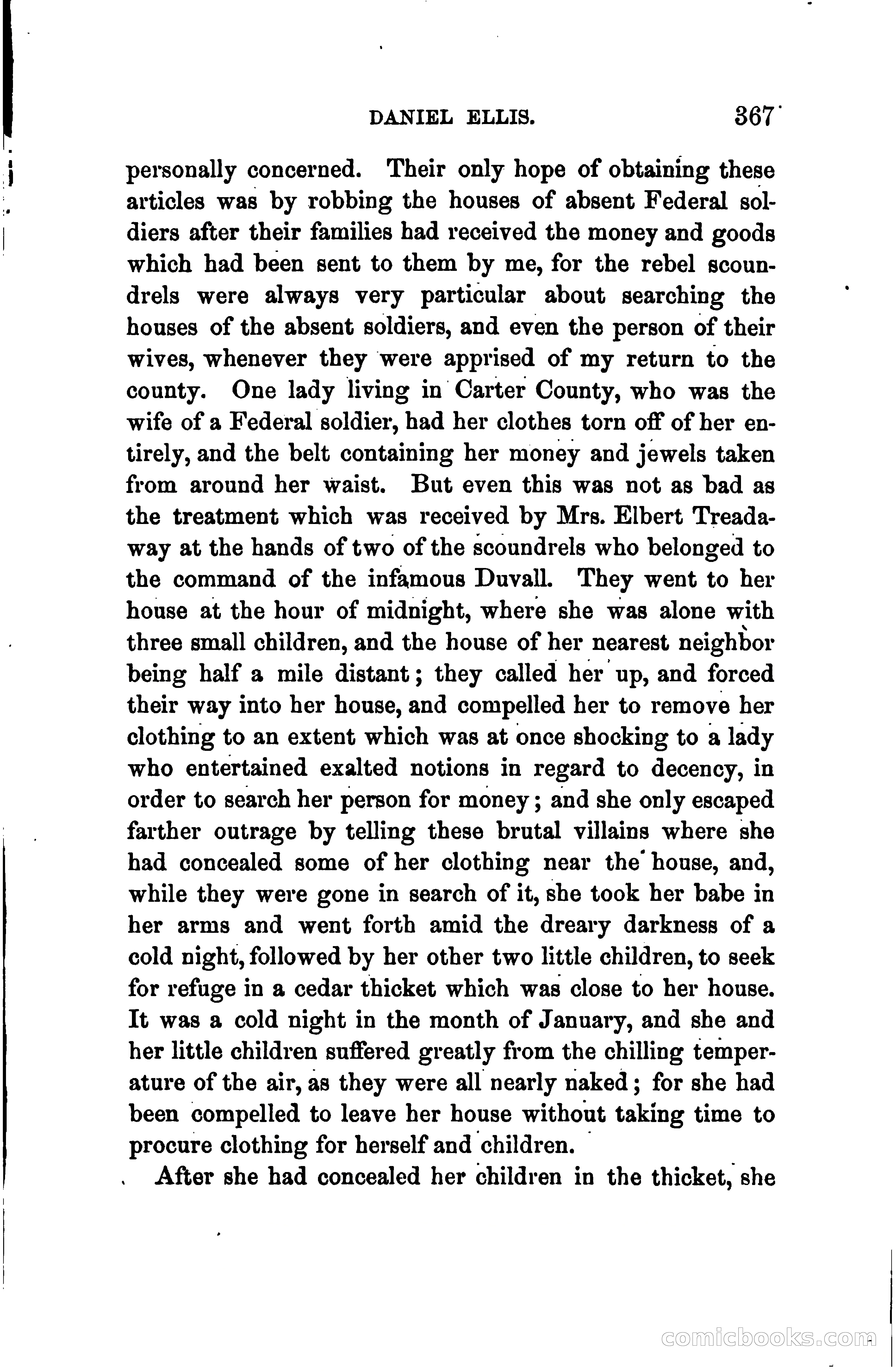 Thrilling Adventures of Daniel Ellis, the Great Union Guide of East Tennessee — page 377 of 399