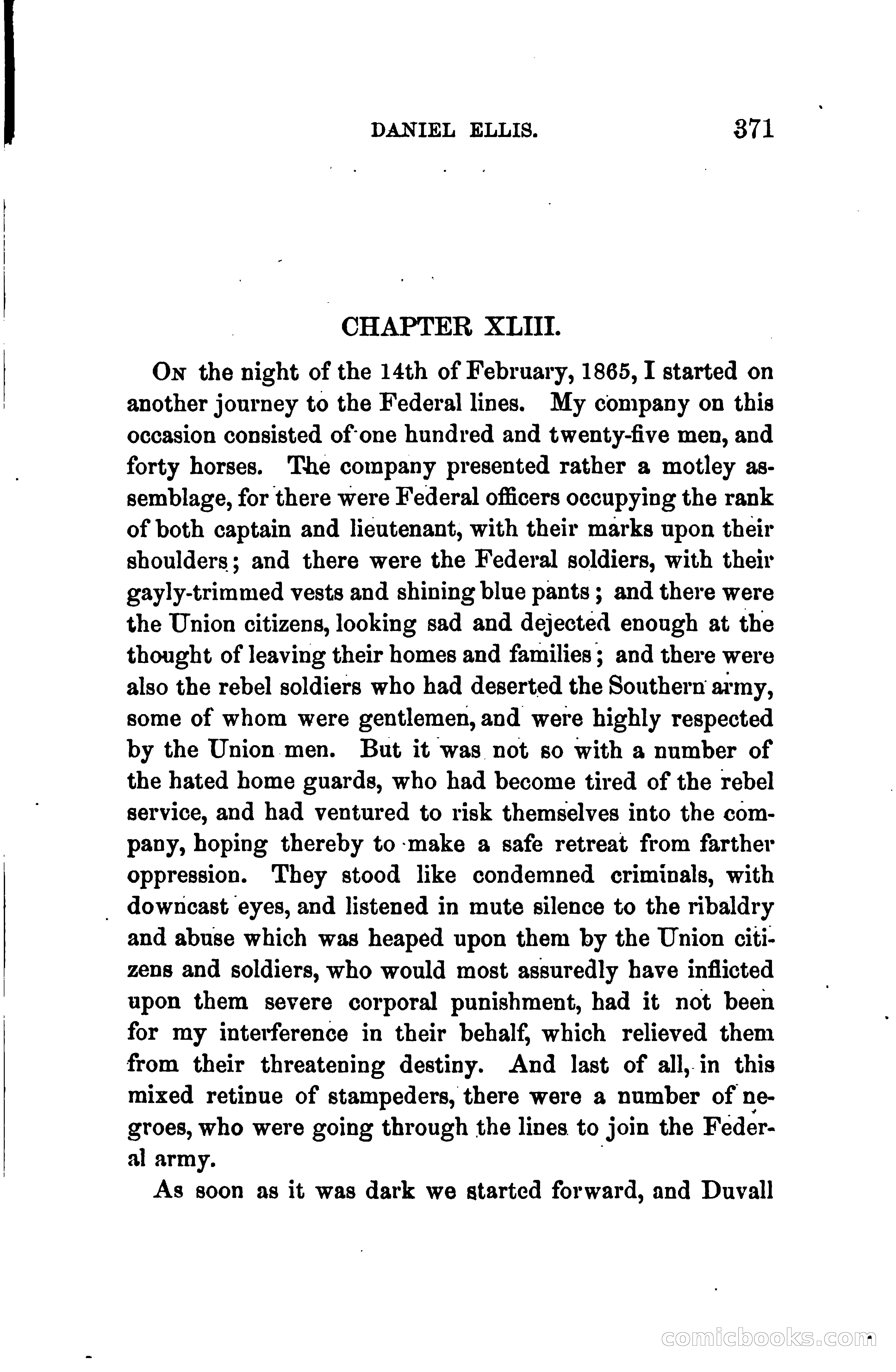 Thrilling Adventures of Daniel Ellis, the Great Union Guide of East Tennessee — page 381 of 399