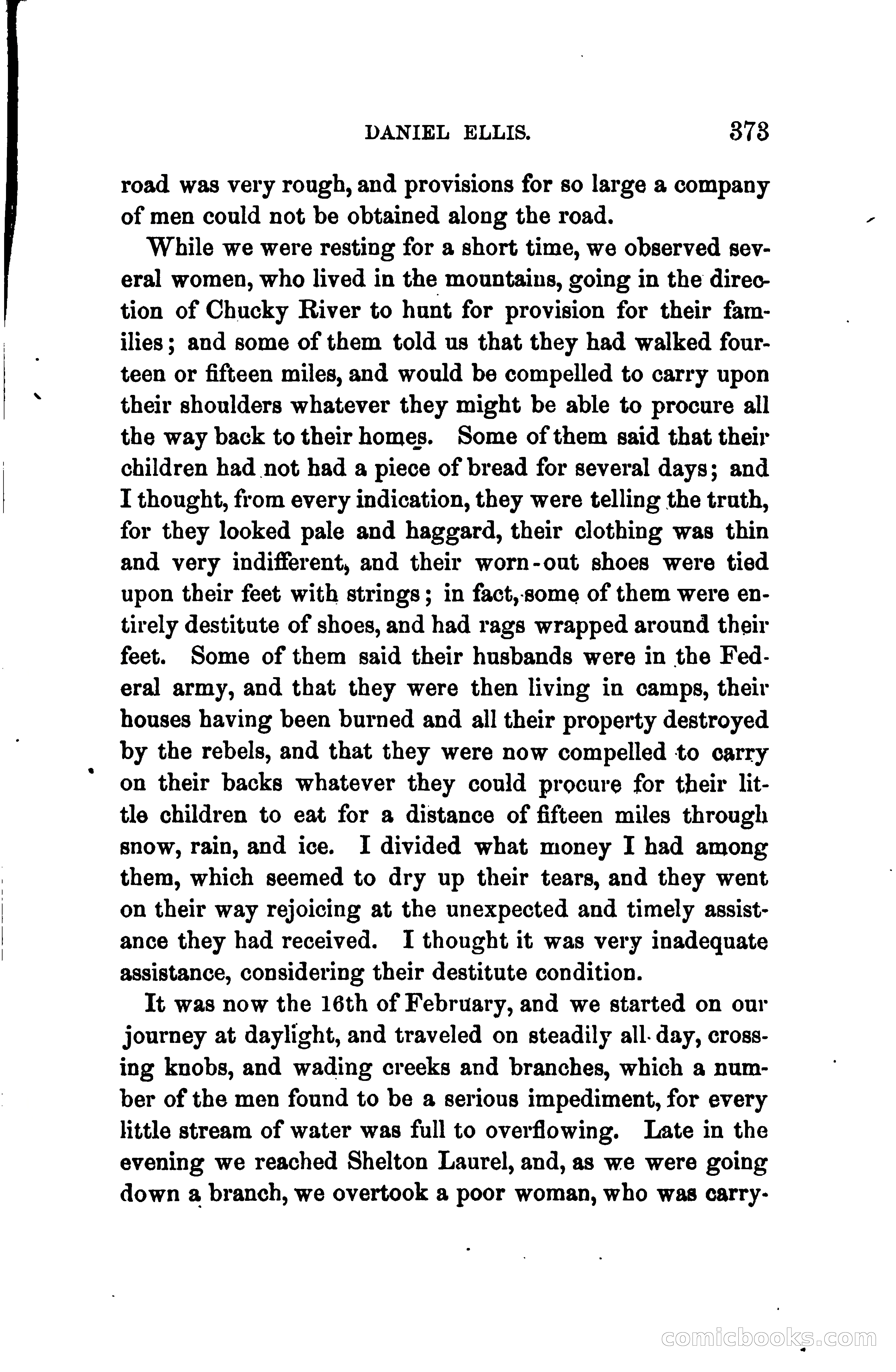 Thrilling Adventures of Daniel Ellis, the Great Union Guide of East Tennessee — page 383 of 399