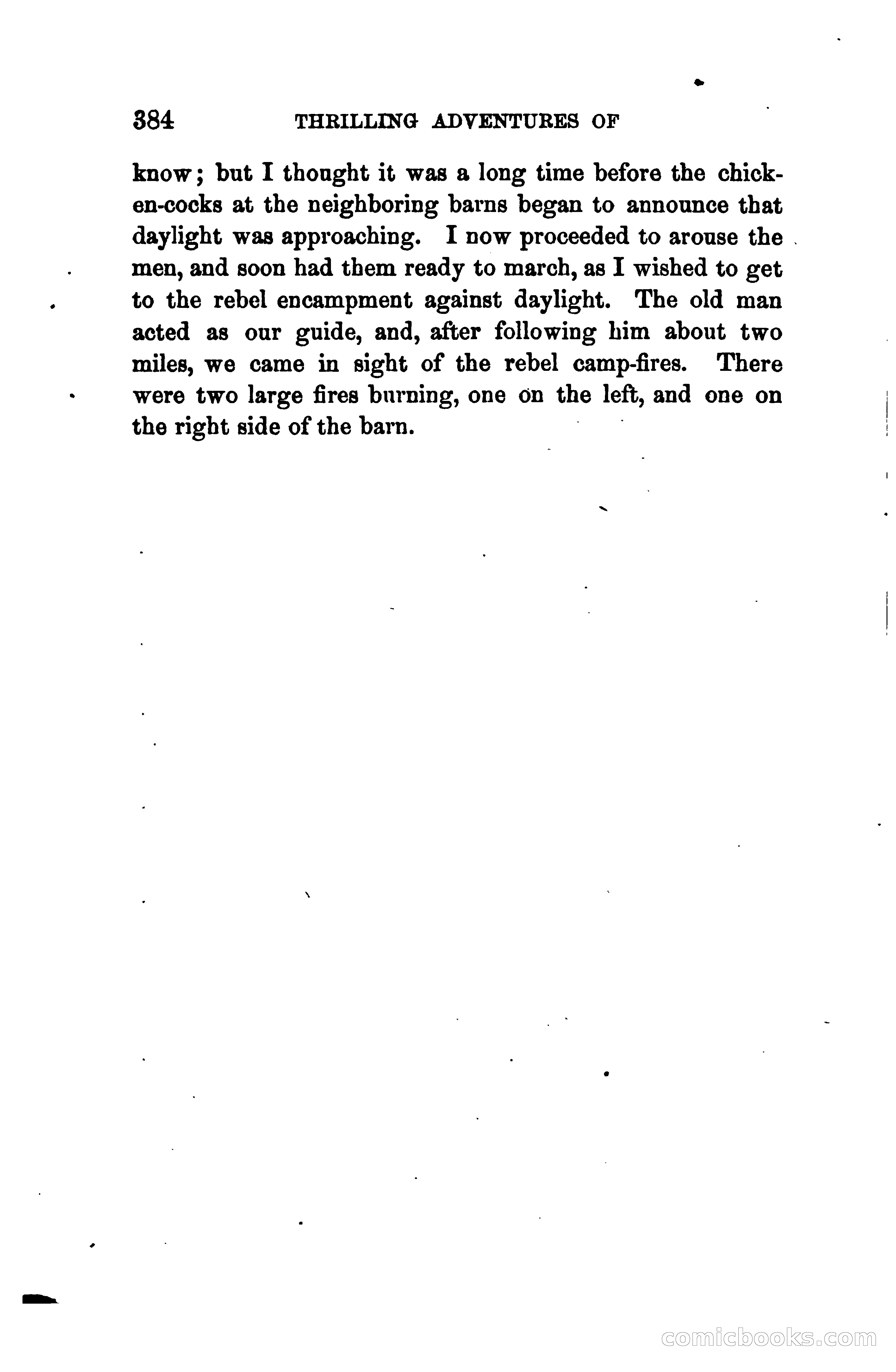 Thrilling Adventures of Daniel Ellis, the Great Union Guide of East Tennessee — page 394 of 399