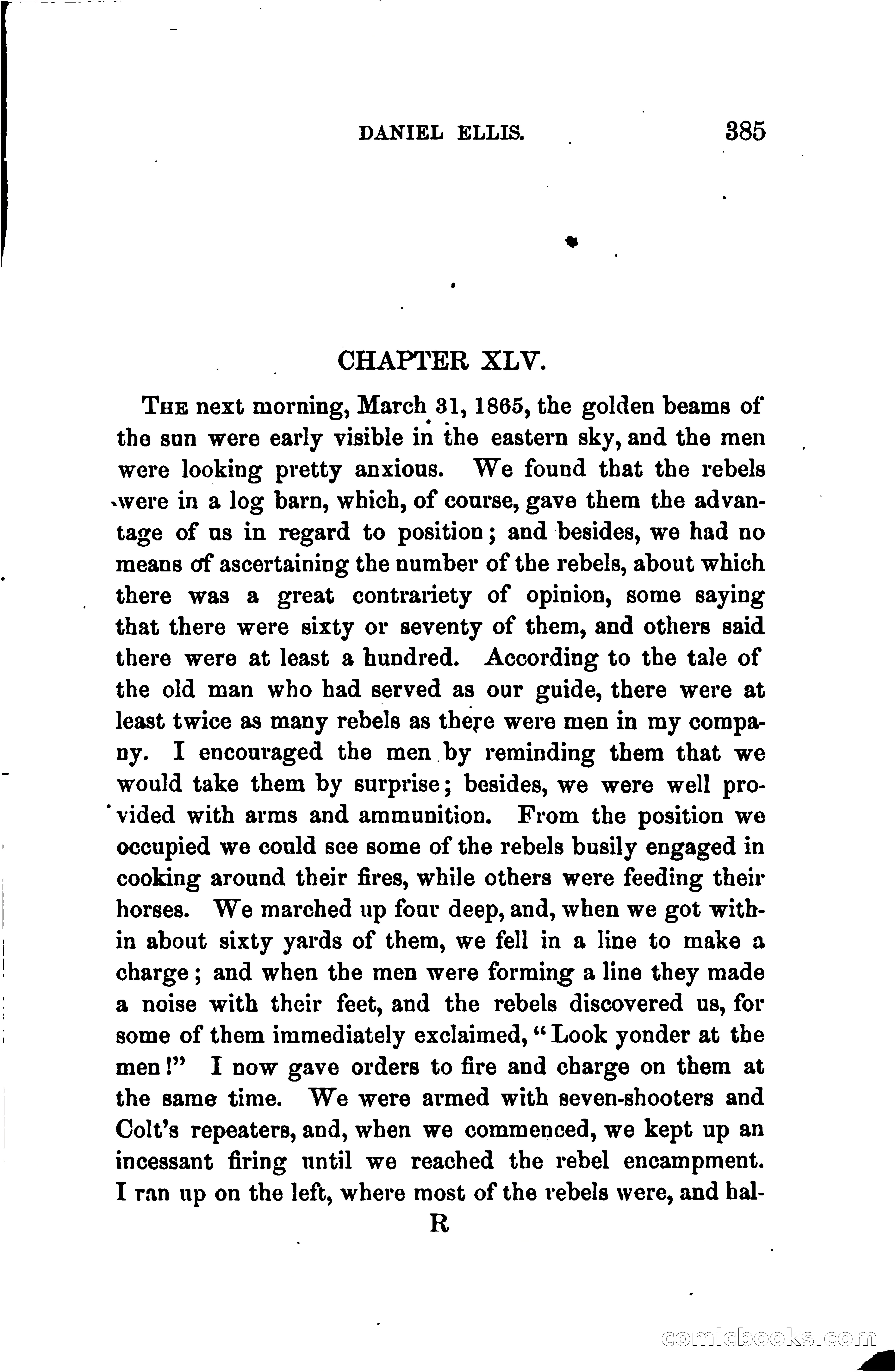 Thrilling Adventures of Daniel Ellis, the Great Union Guide of East Tennessee — page 395 of 399