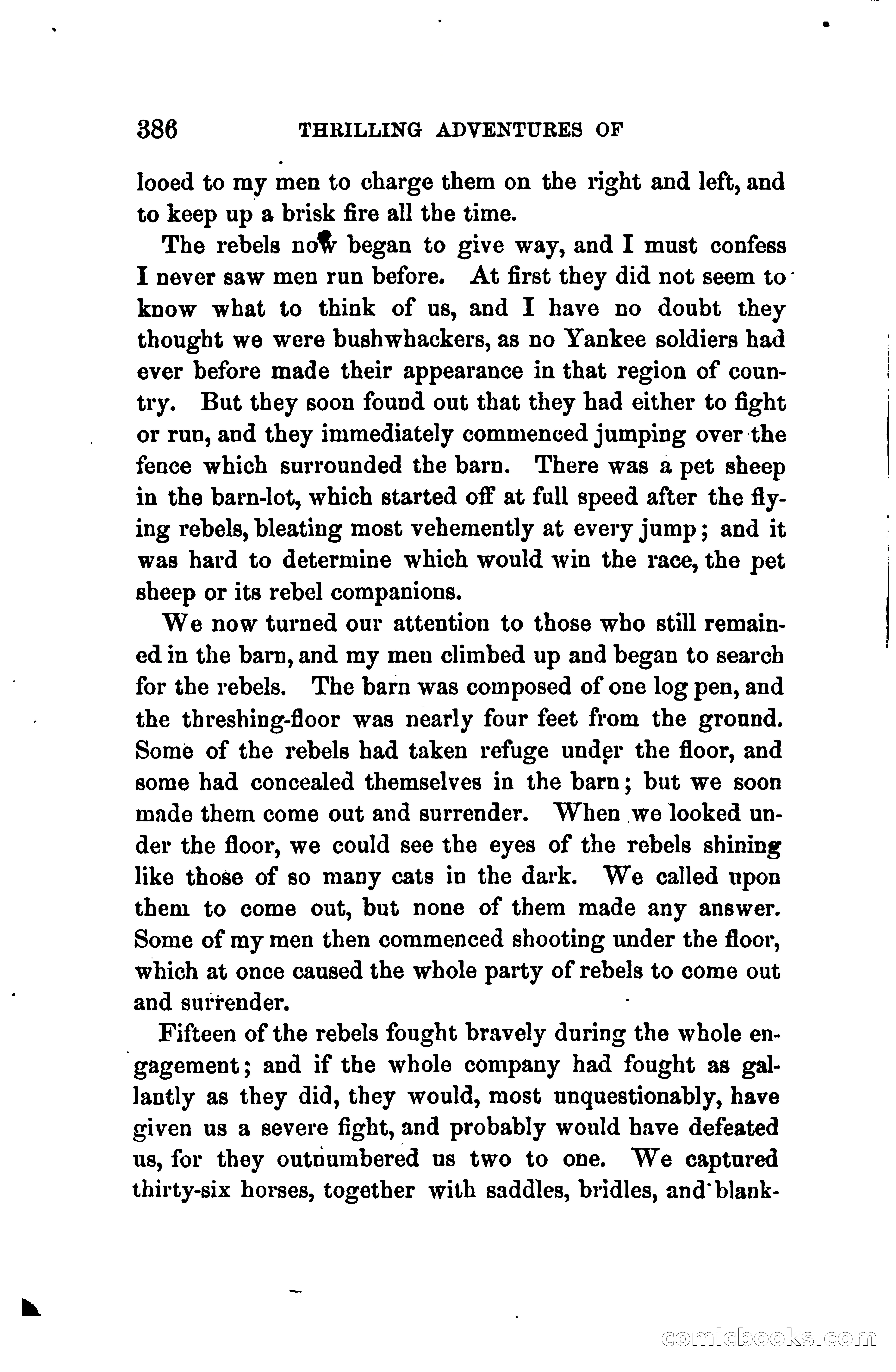 Thrilling Adventures of Daniel Ellis, the Great Union Guide of East Tennessee — page 396 of 399
