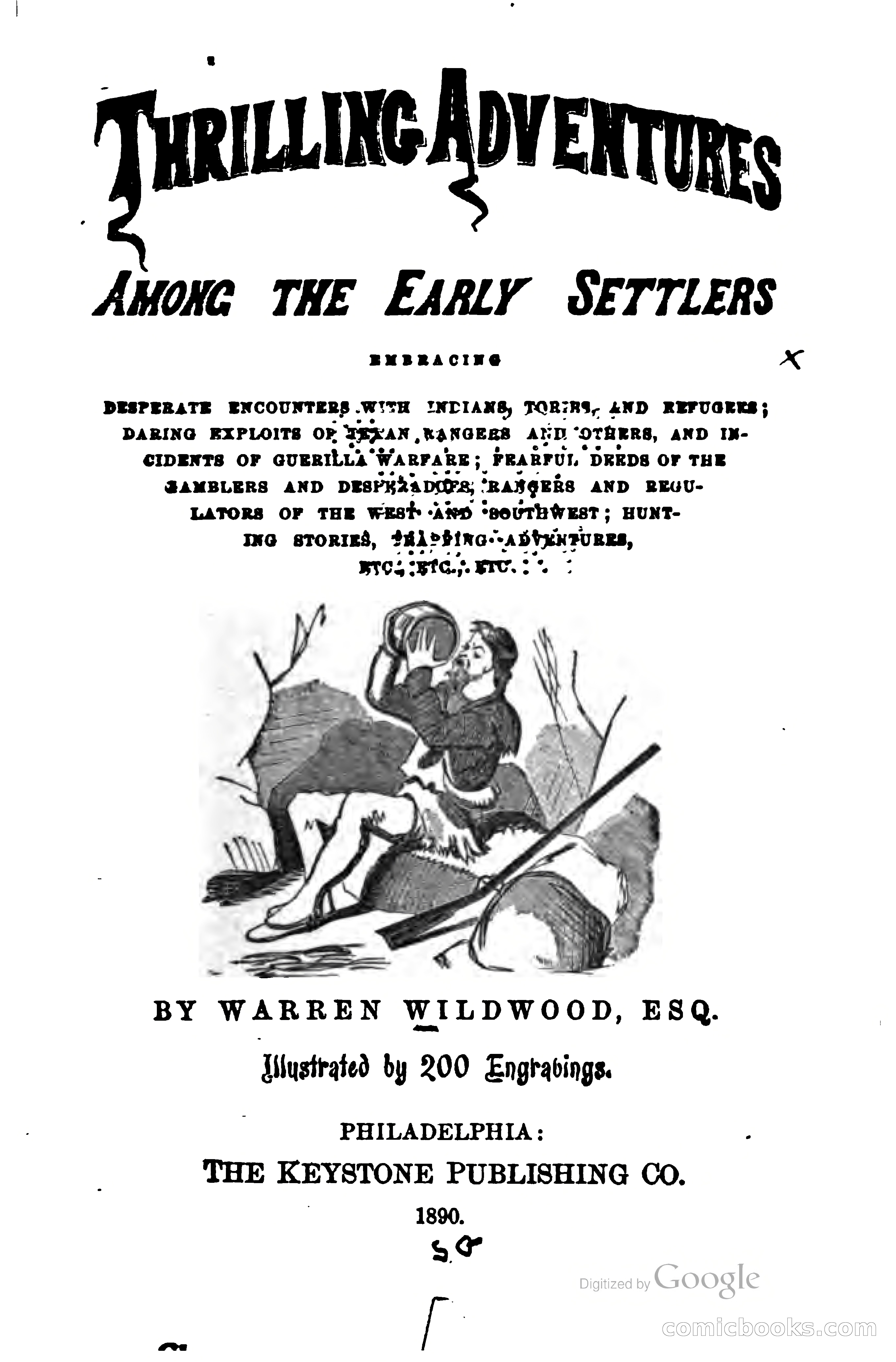 Thrilling Adventures Among the Early Settlers — page 14 of 385
