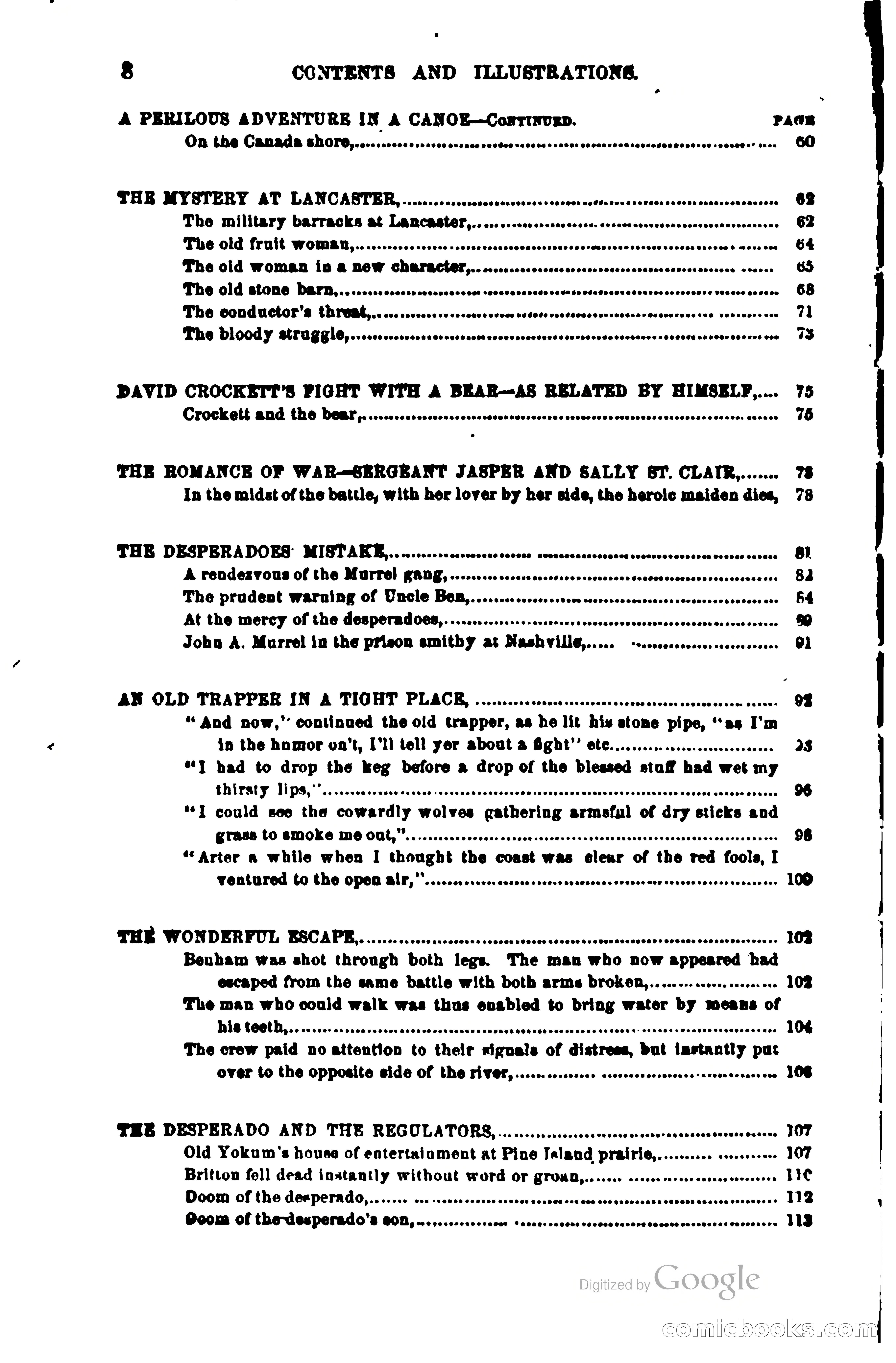 Thrilling Adventures Among the Early Settlers — page 19 of 385