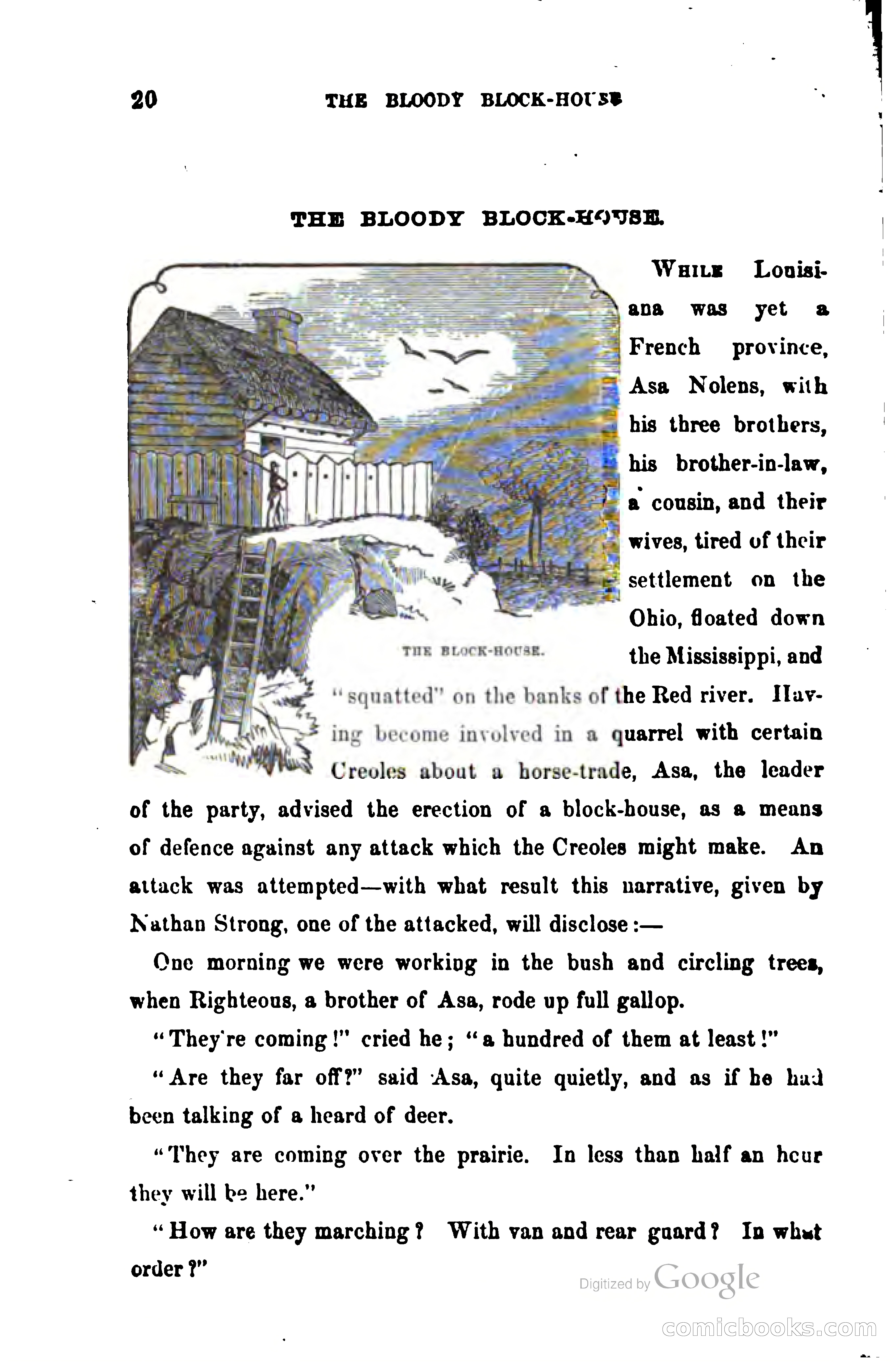 Thrilling Adventures Among the Early Settlers — page 31 of 385