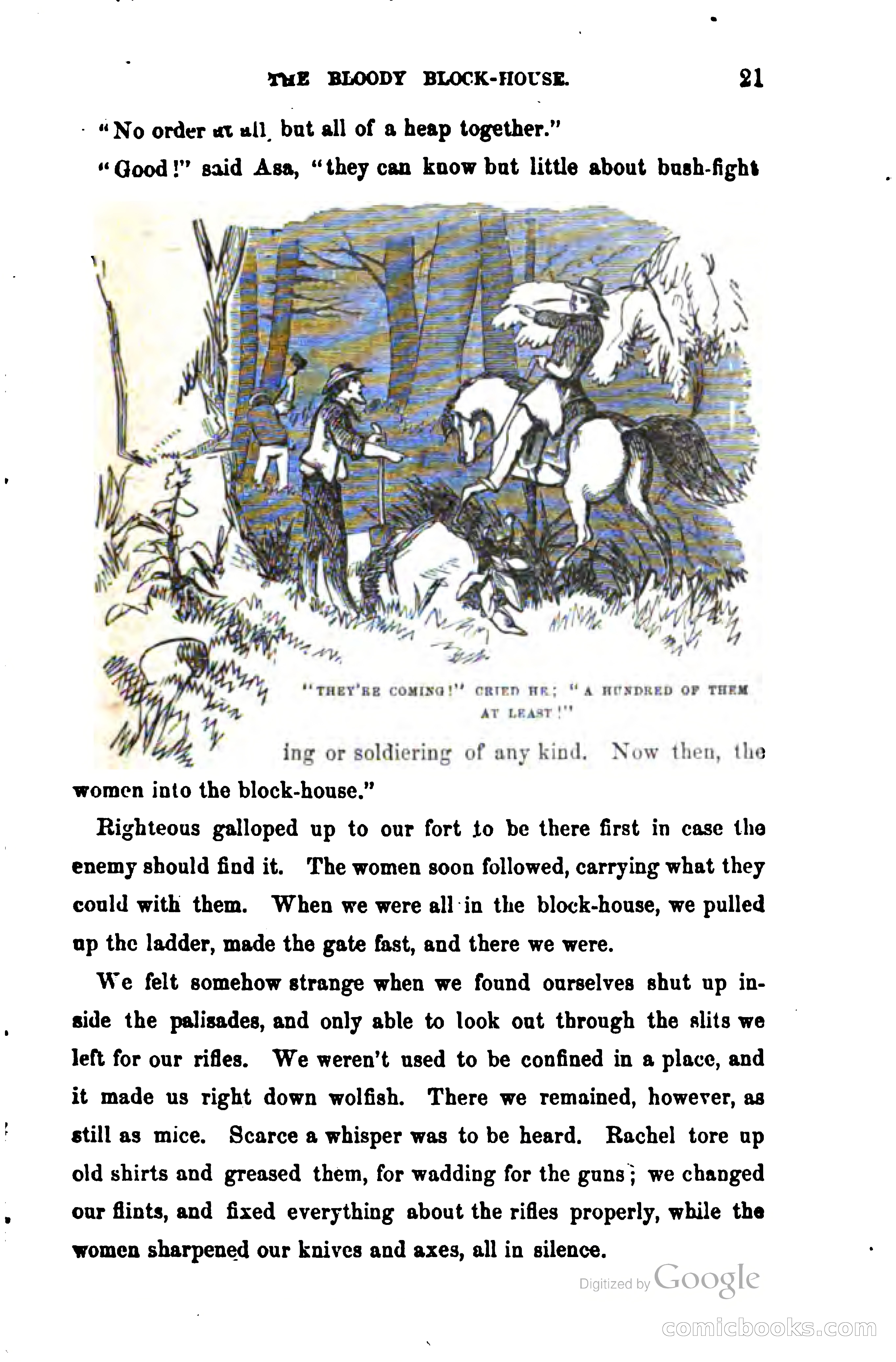 Thrilling Adventures Among the Early Settlers — page 32 of 385