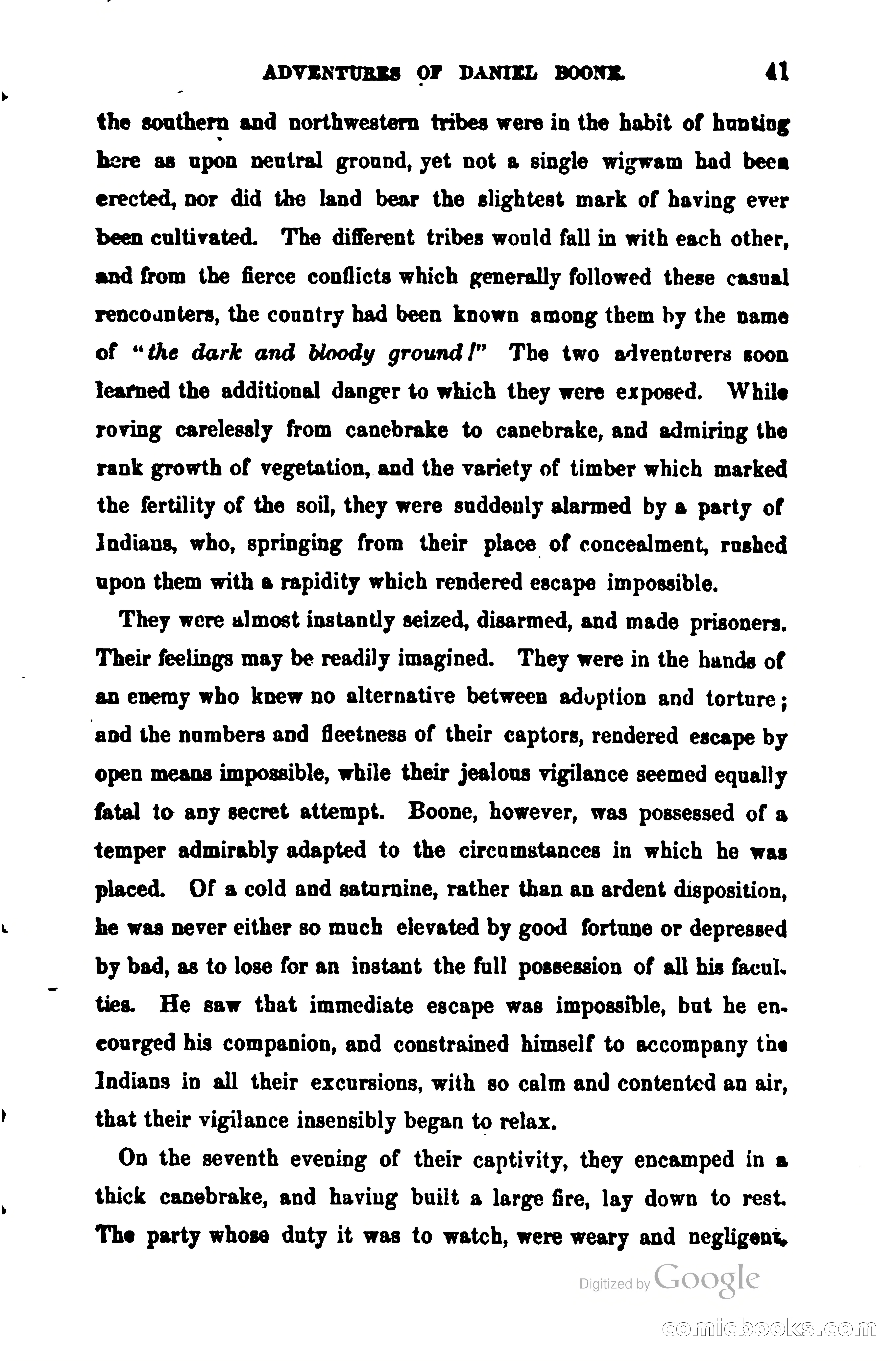Thrilling Adventures Among the Early Settlers — page 52 of 385