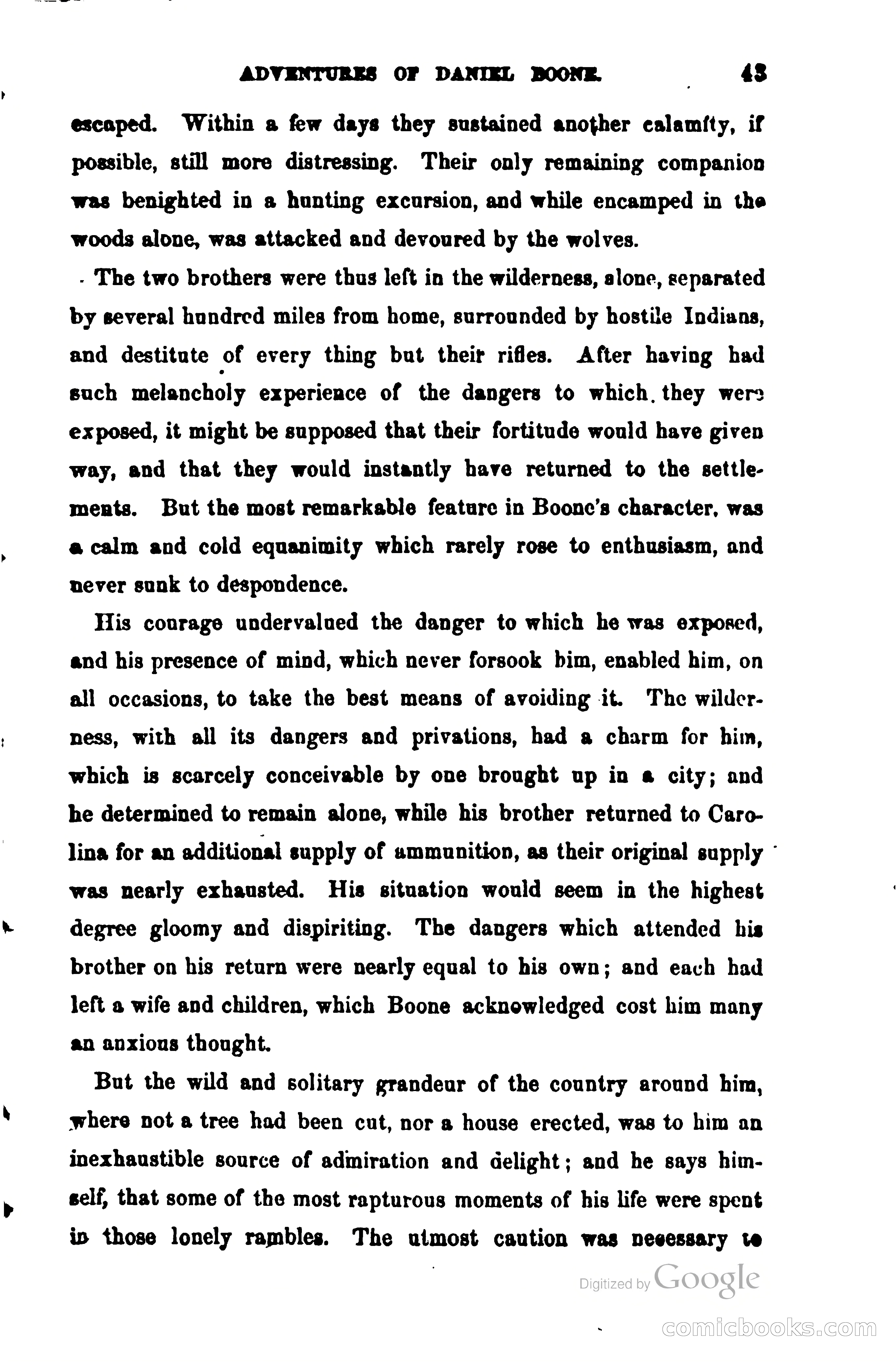 Thrilling Adventures Among the Early Settlers — page 54 of 385
