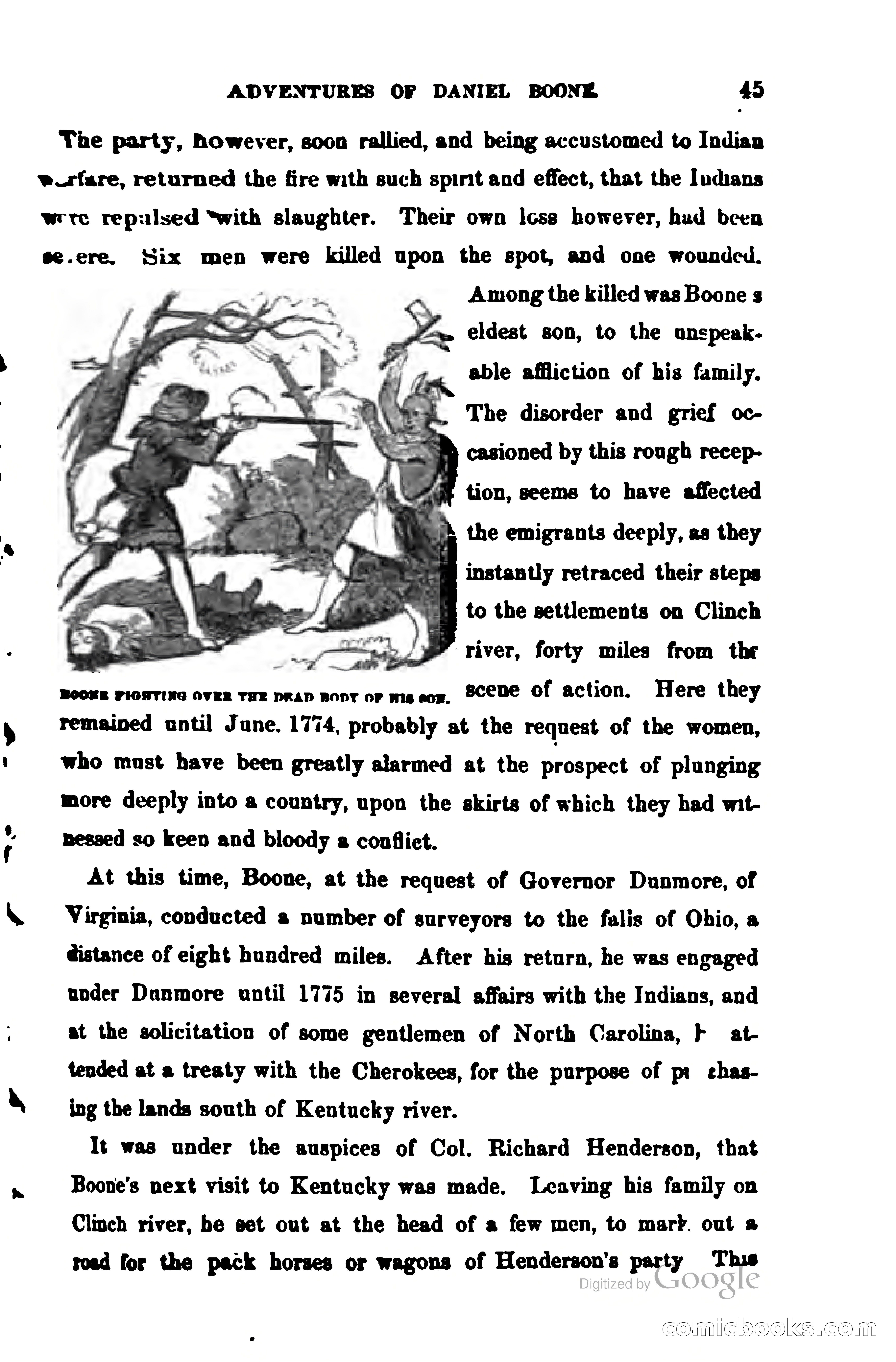 Thrilling Adventures Among the Early Settlers — page 56 of 385