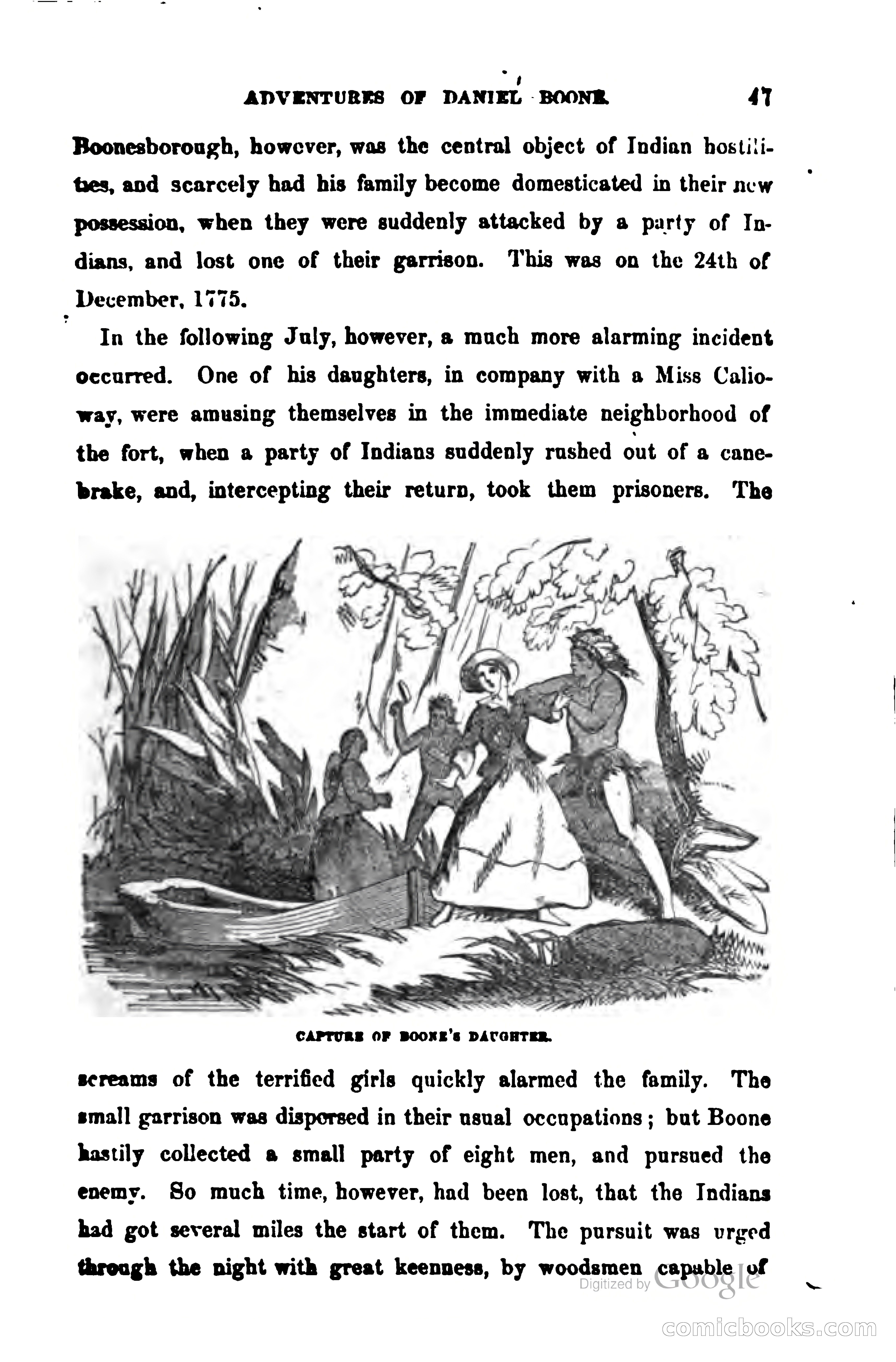 Thrilling Adventures Among the Early Settlers — page 58 of 385