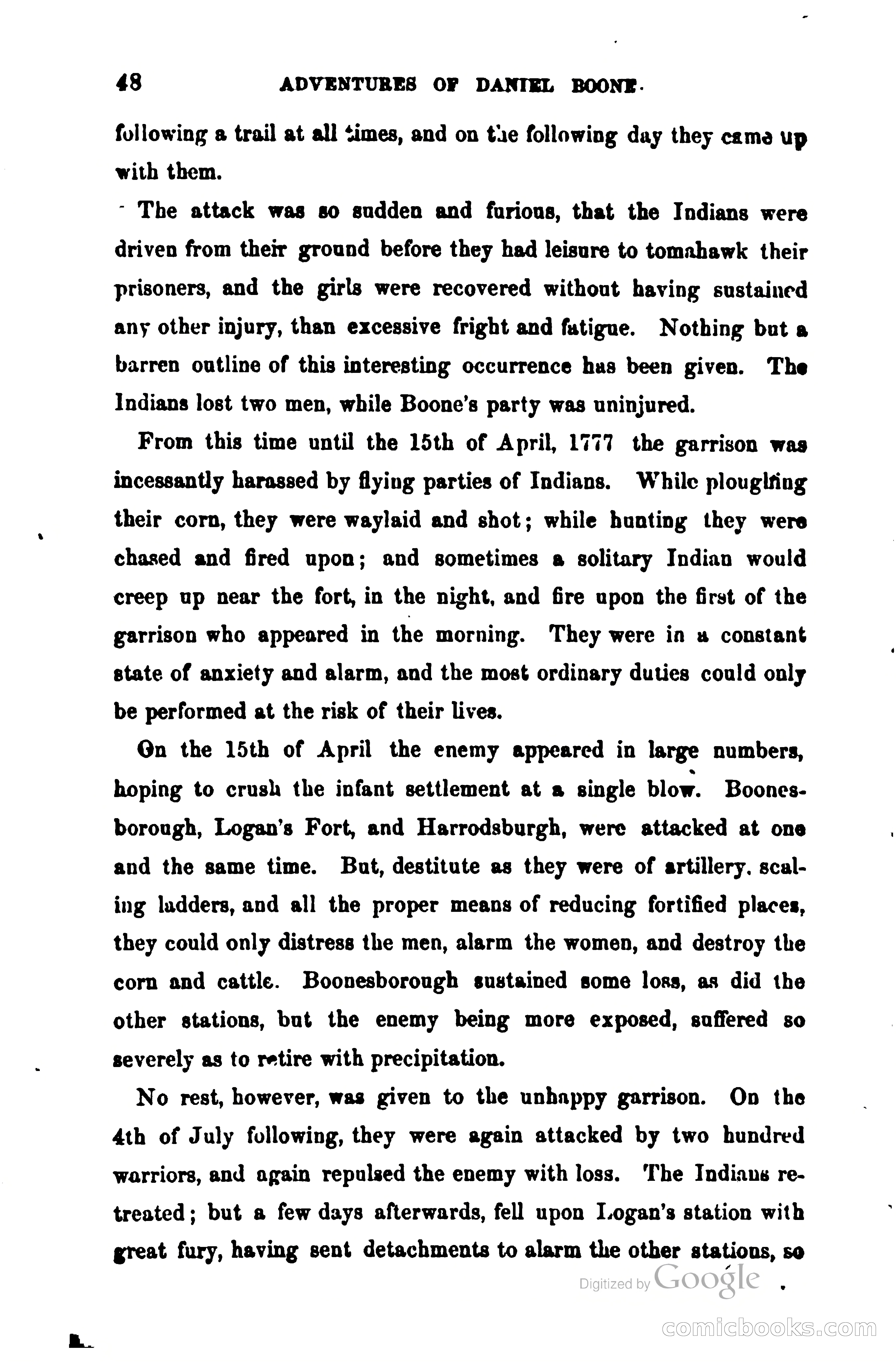 Thrilling Adventures Among the Early Settlers — page 59 of 385