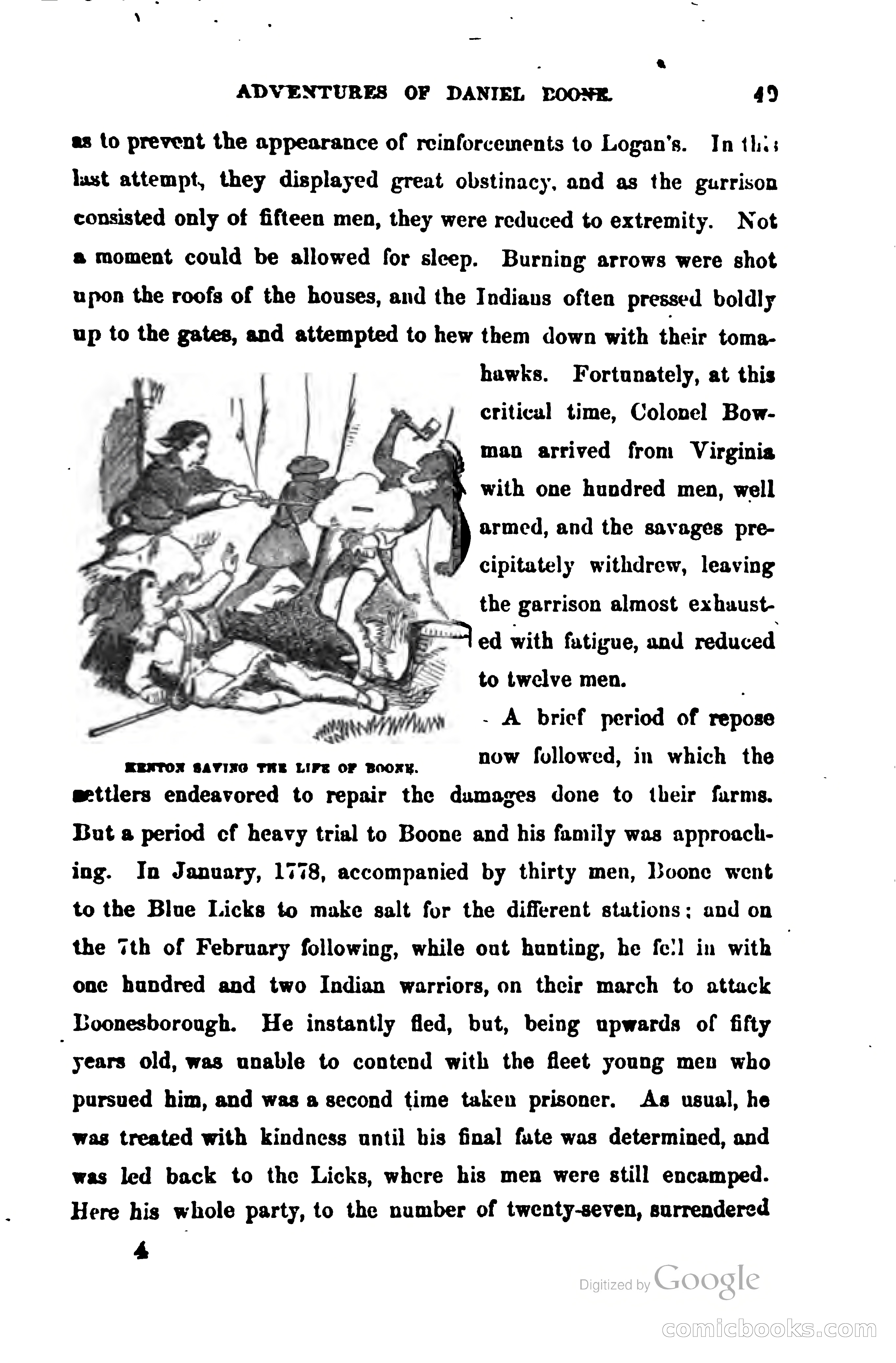 Thrilling Adventures Among the Early Settlers — page 60 of 385