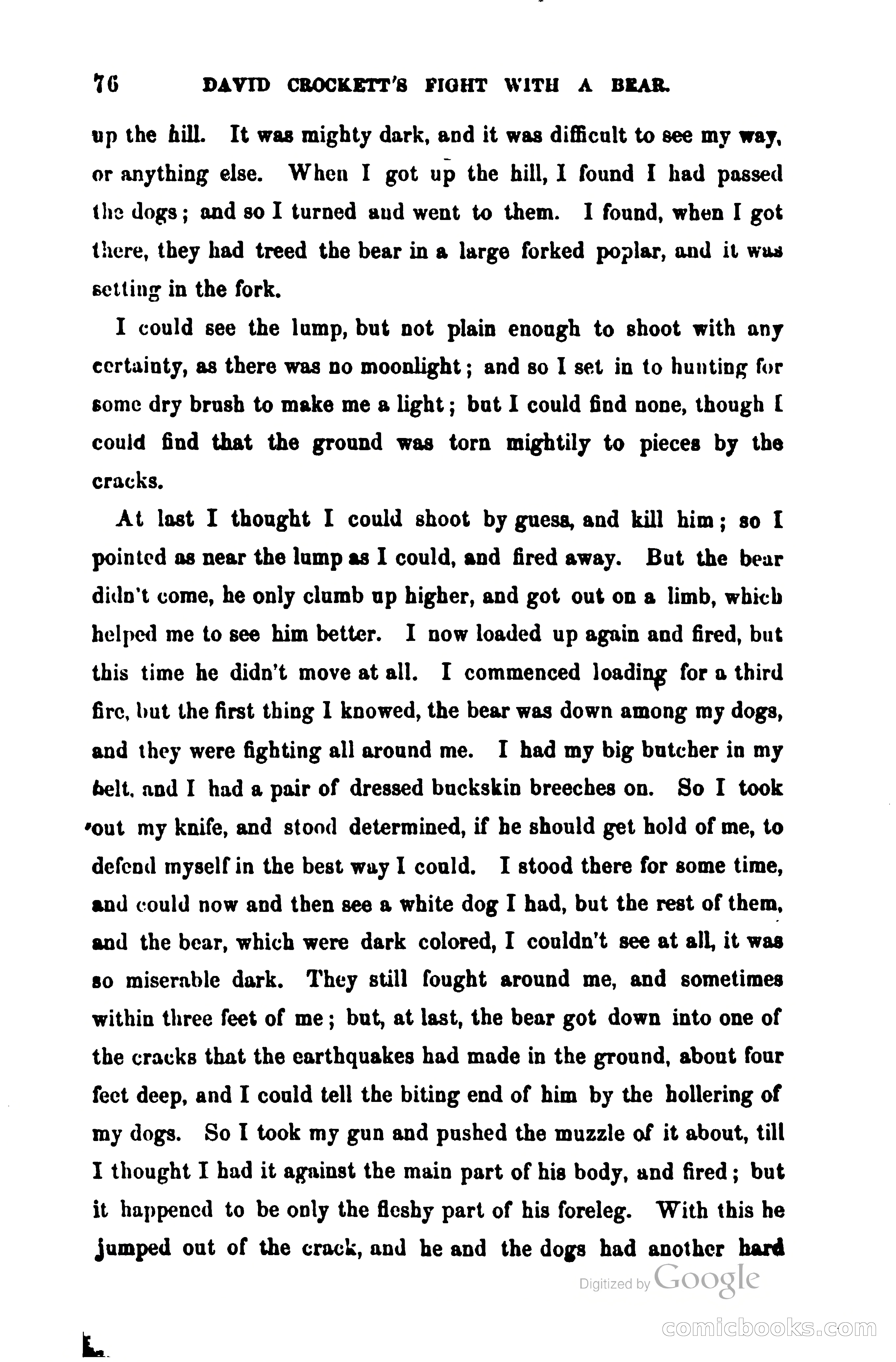 Thrilling Adventures Among the Early Settlers — page 87 of 385