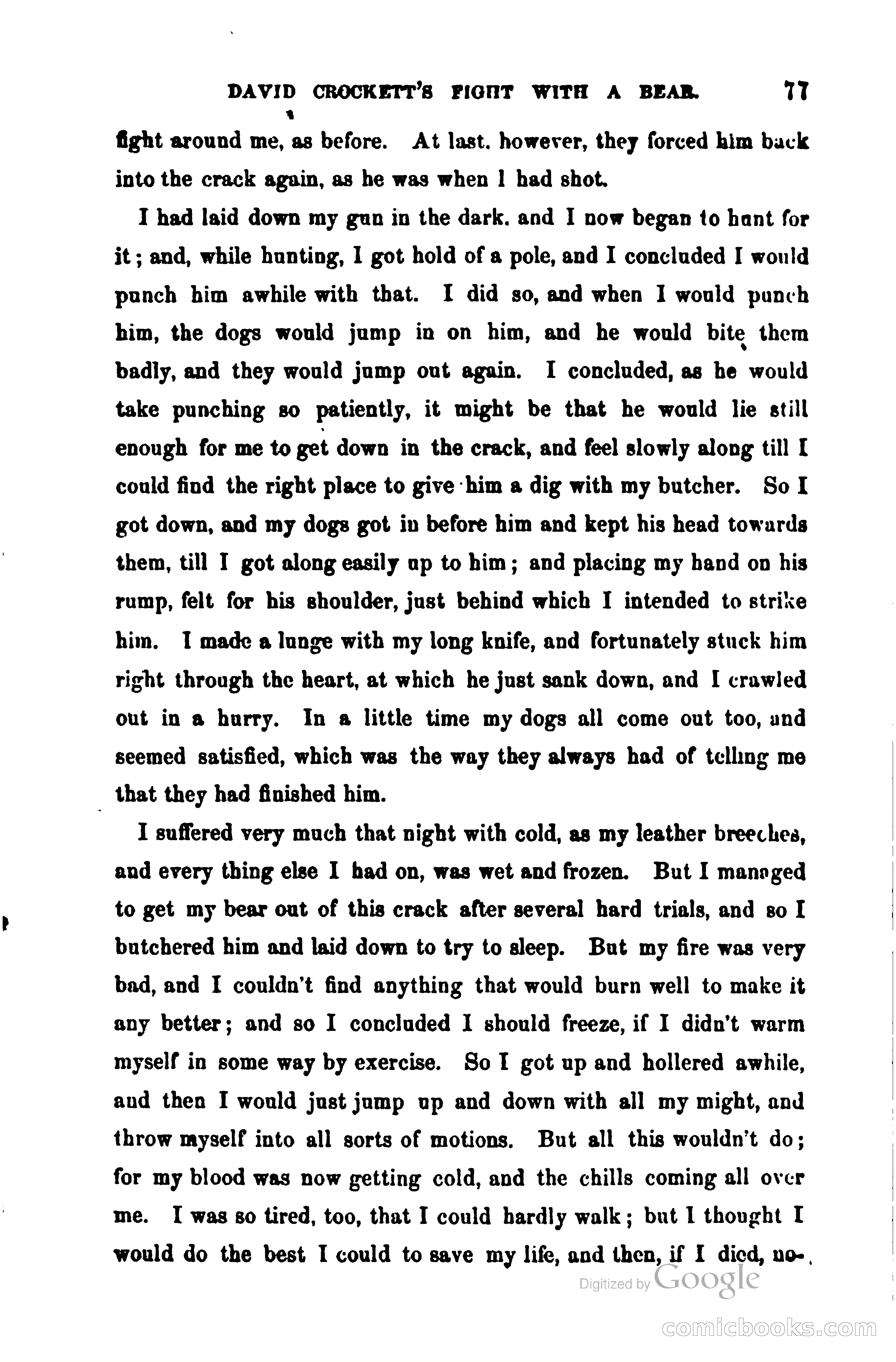 Thrilling Adventures Among the Early Settlers — page 88 of 385