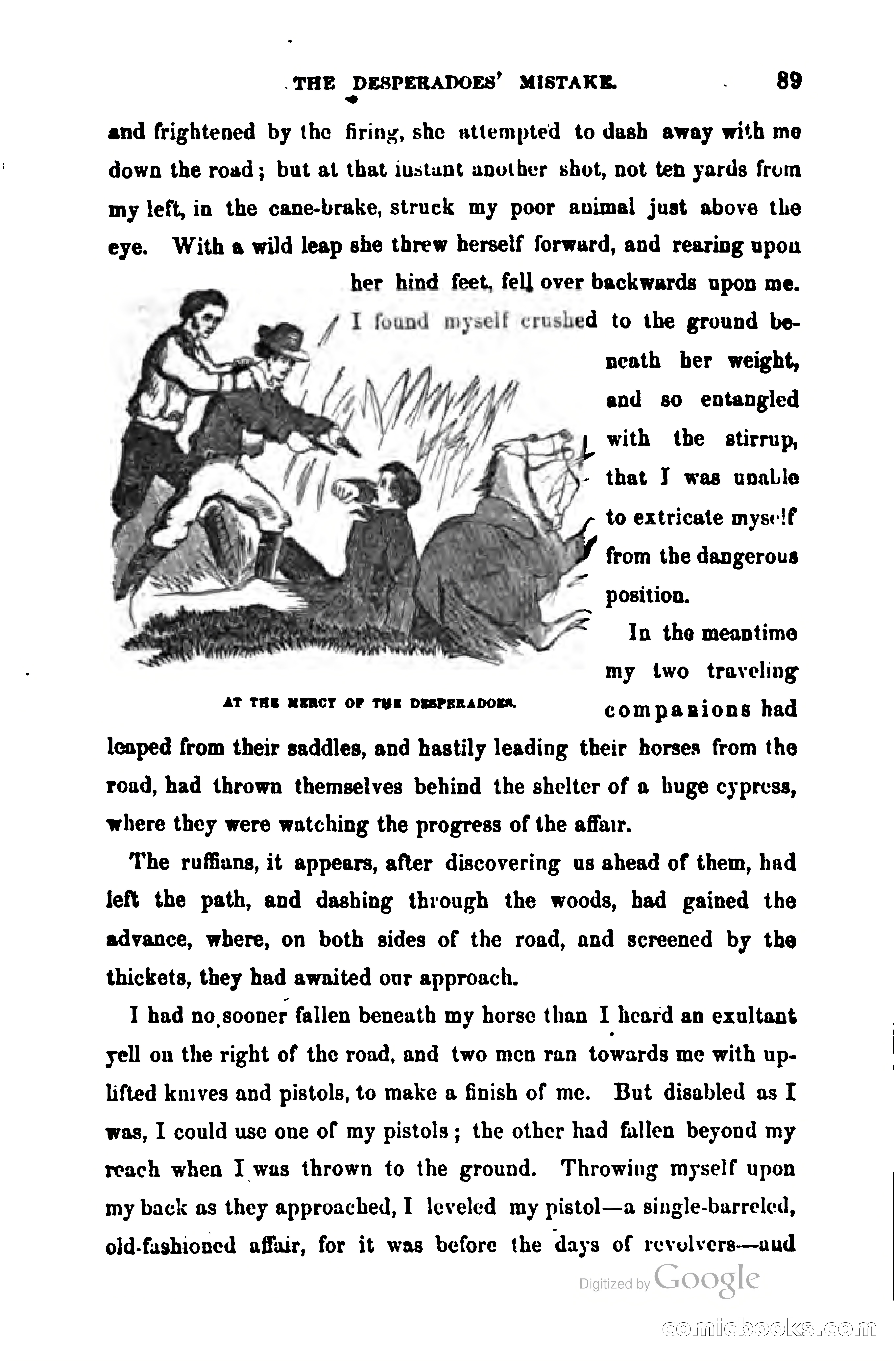 Thrilling Adventures Among the Early Settlers — page 100 of 385