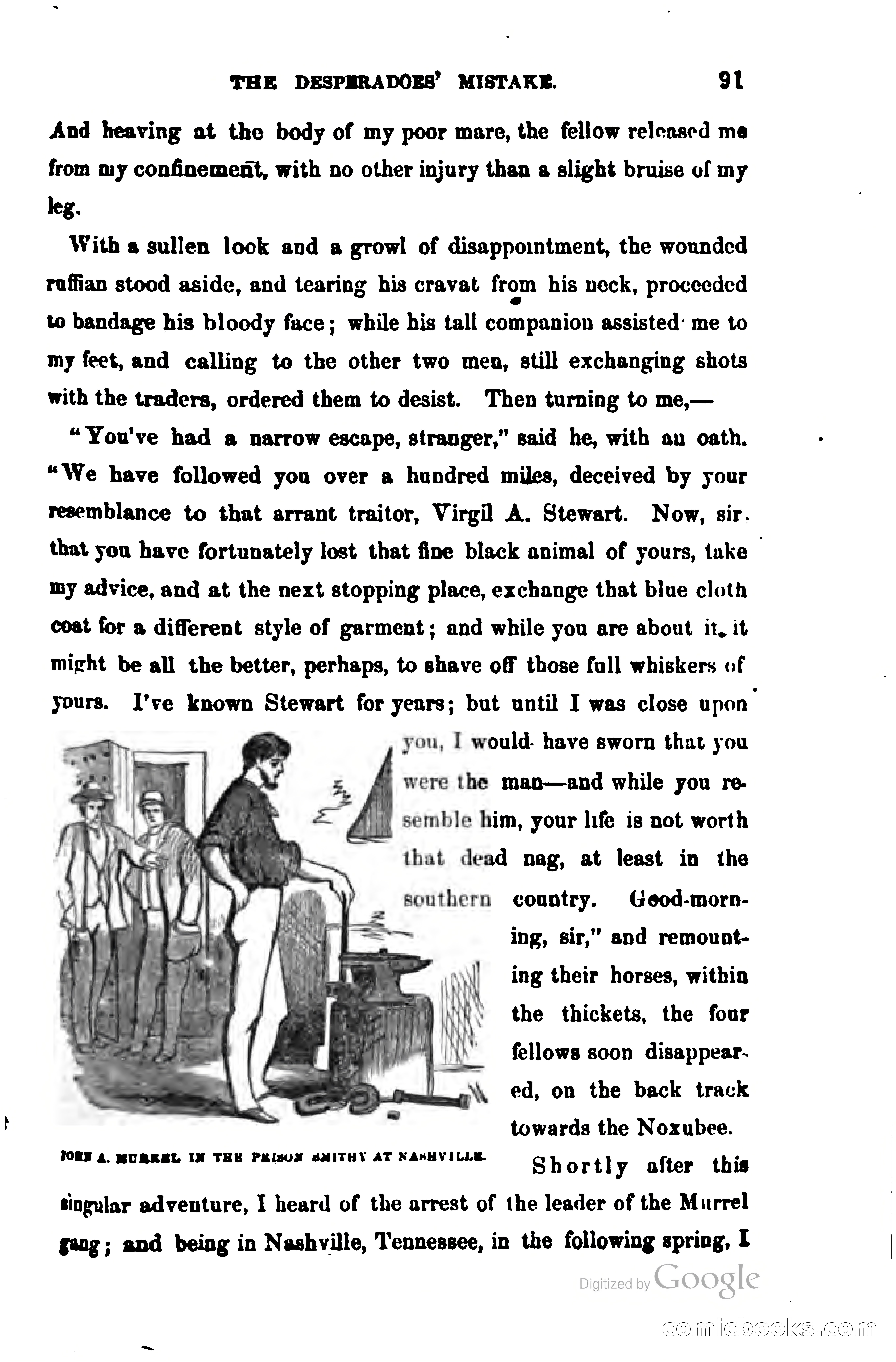 Thrilling Adventures Among the Early Settlers — page 102 of 385