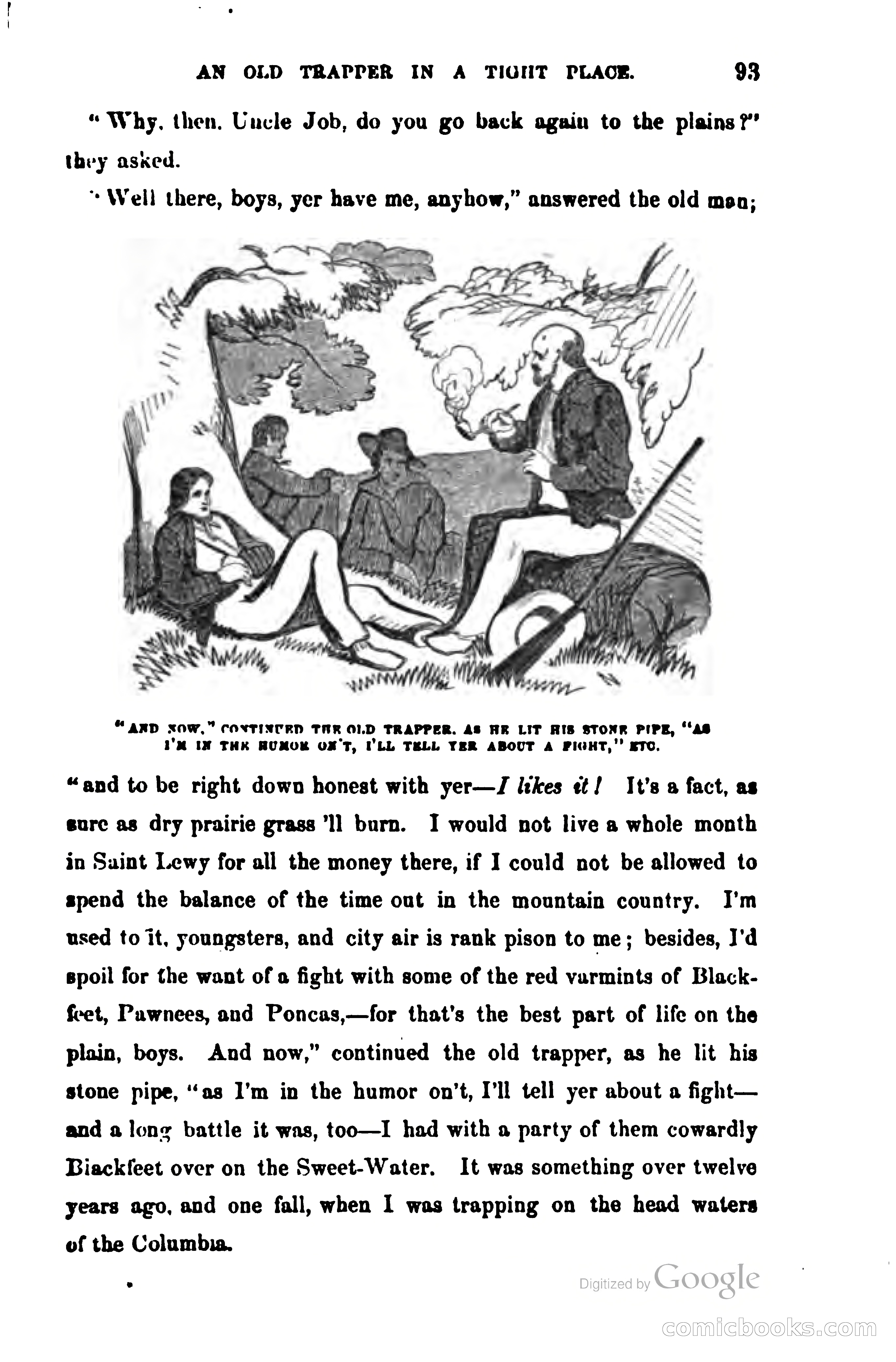 Thrilling Adventures Among the Early Settlers — page 104 of 385