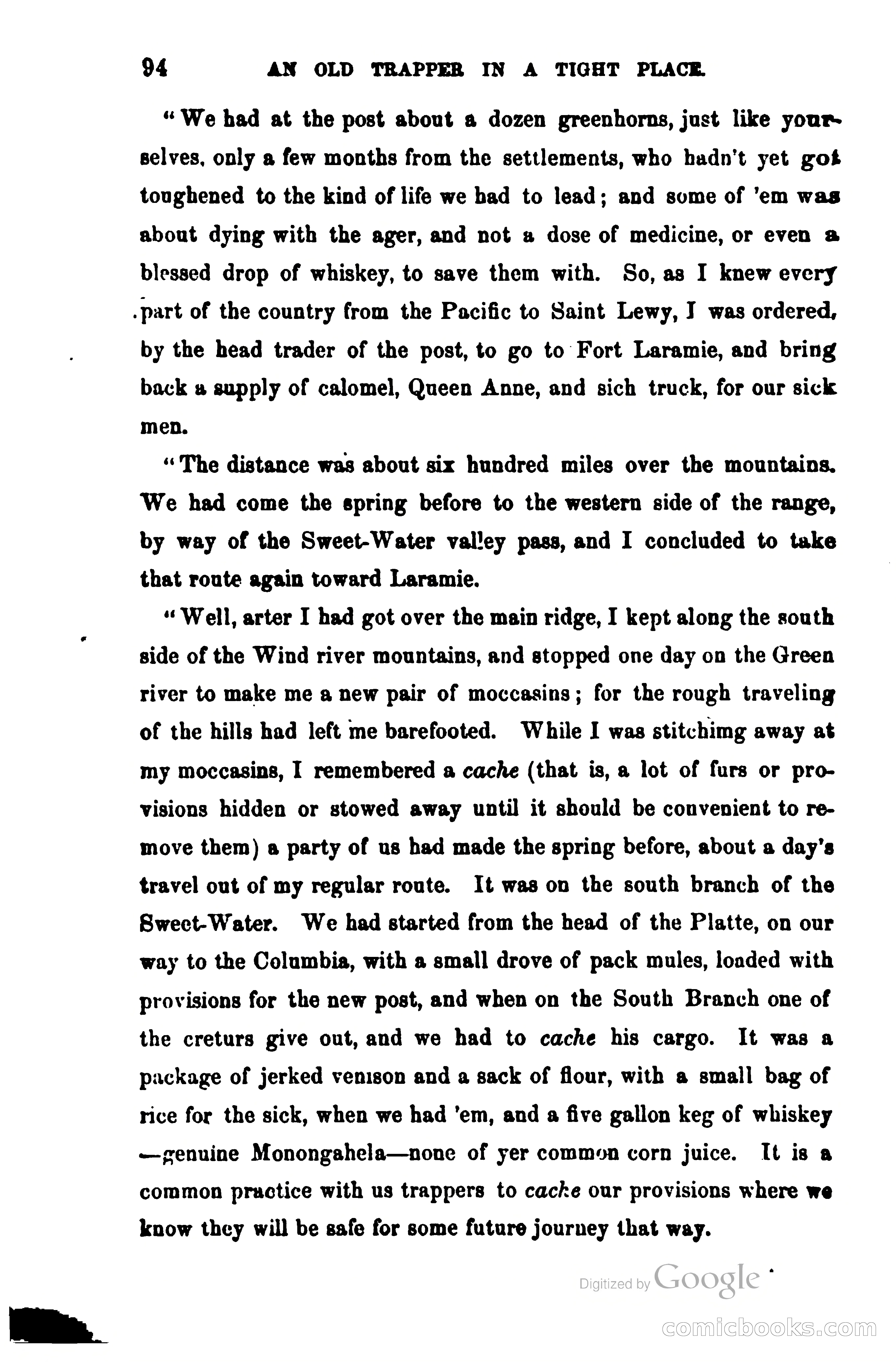 Thrilling Adventures Among the Early Settlers — page 105 of 385