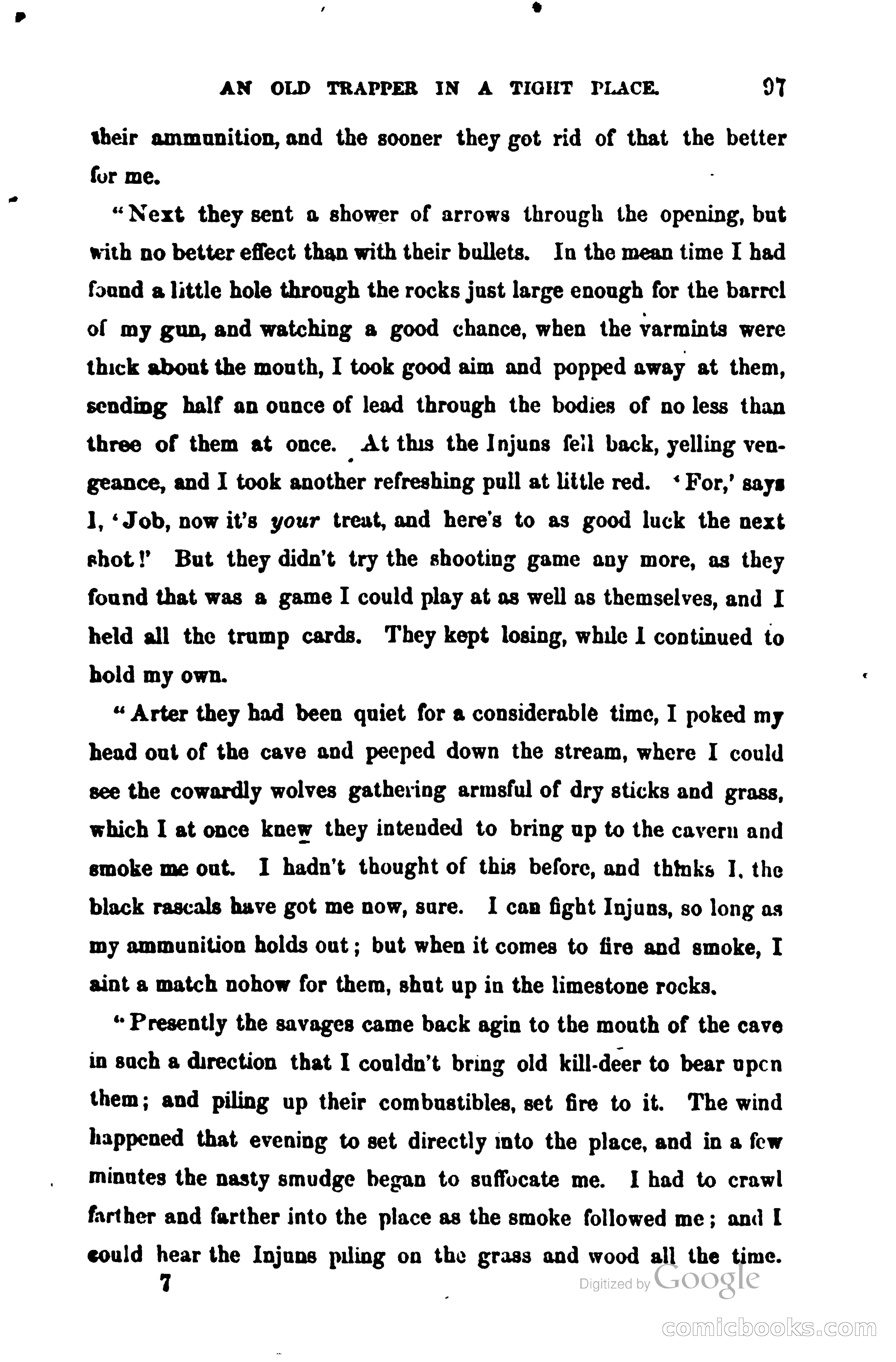 Thrilling Adventures Among the Early Settlers — page 108 of 385