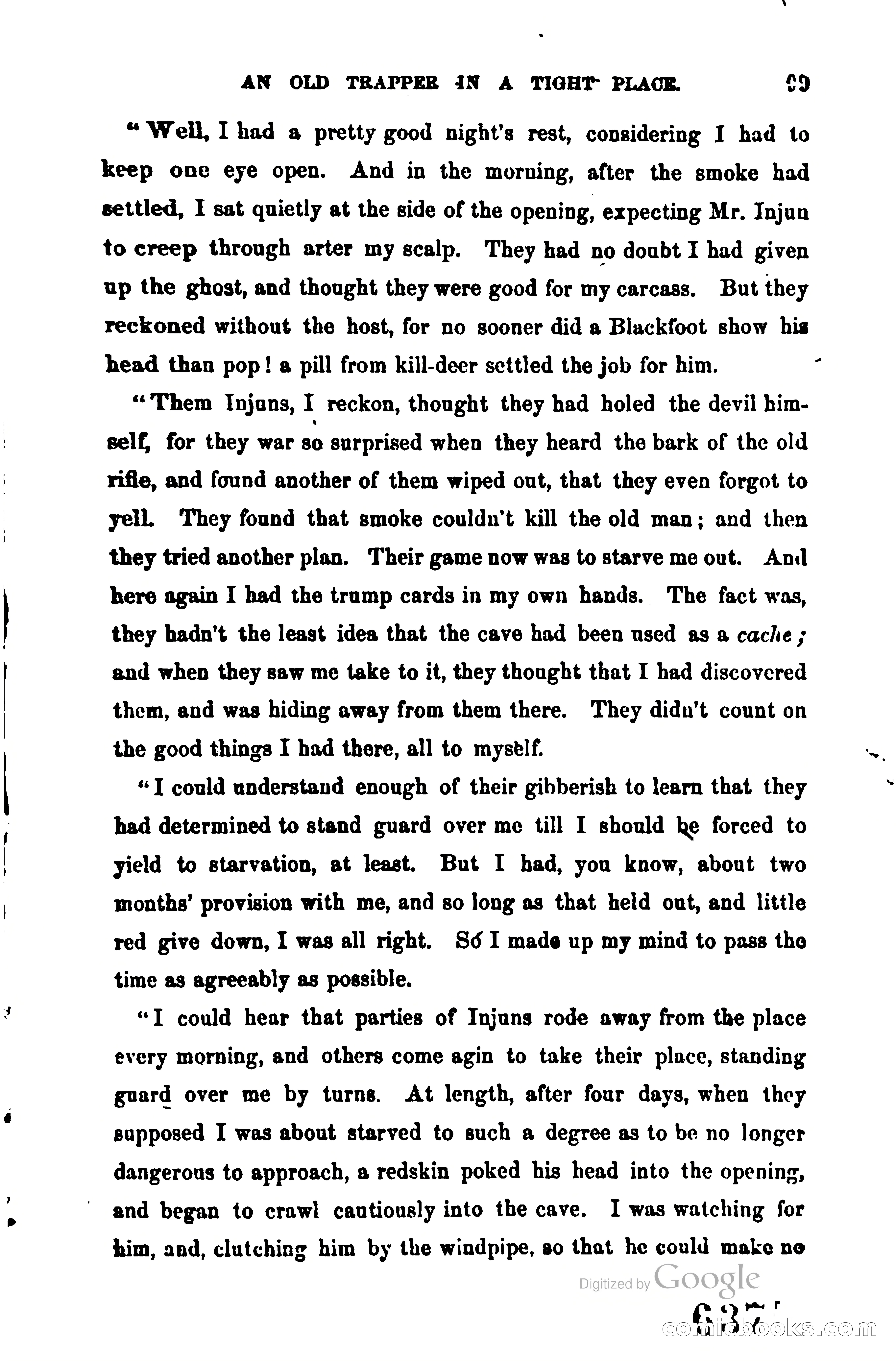 Thrilling Adventures Among the Early Settlers — page 110 of 385