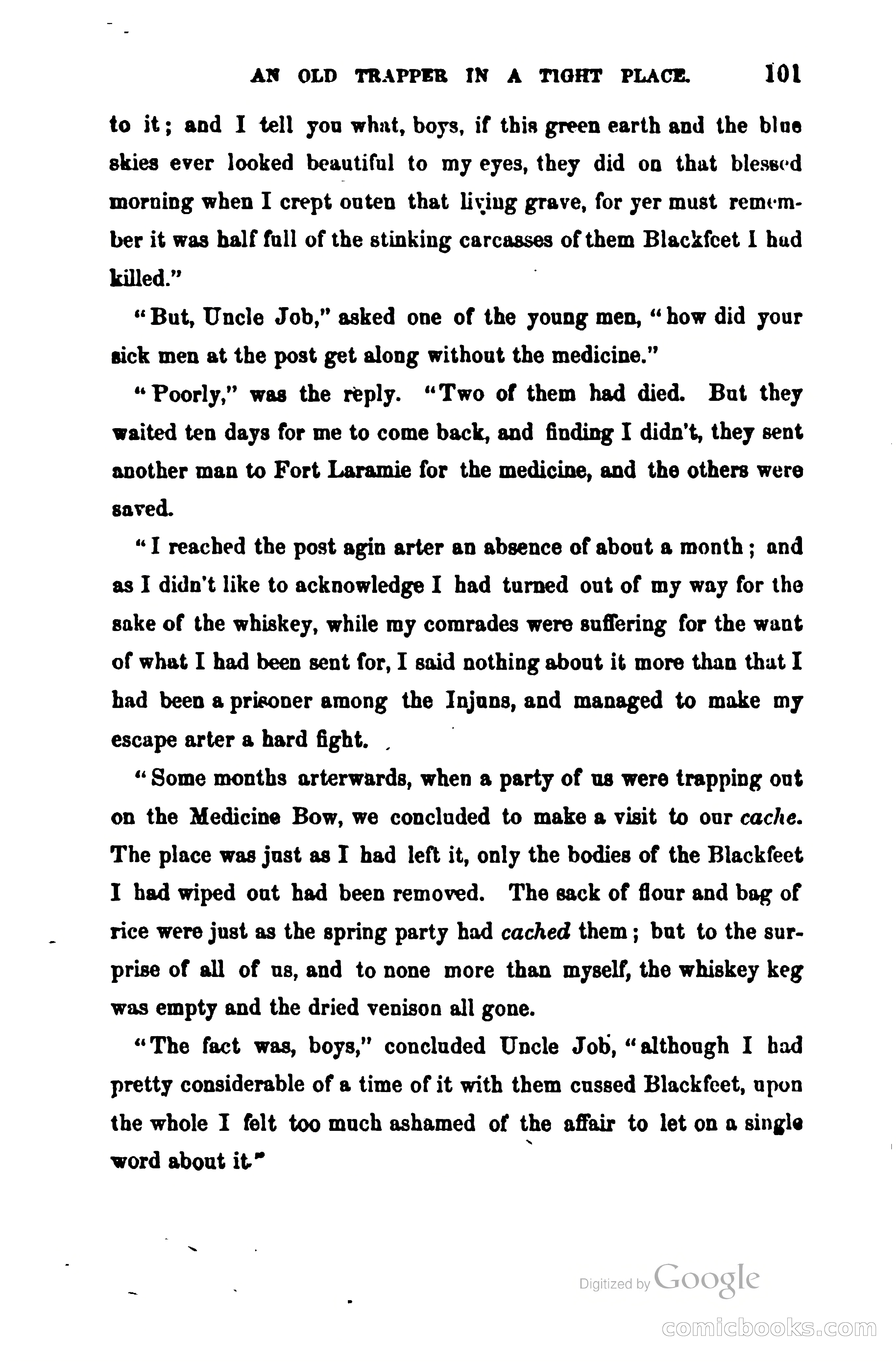 Thrilling Adventures Among the Early Settlers — page 112 of 385